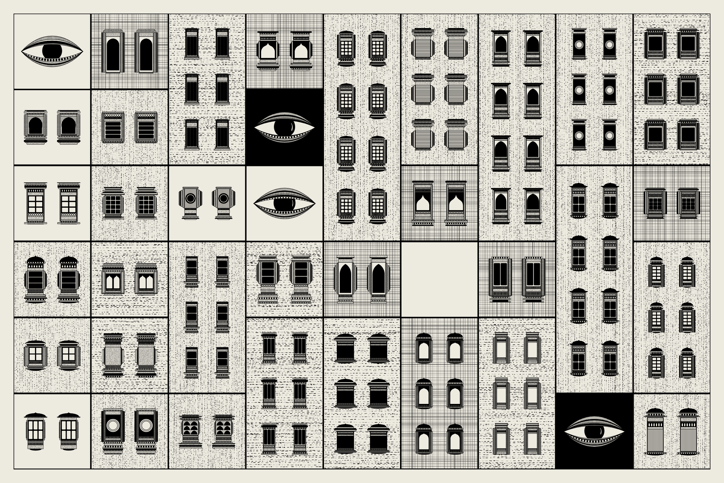 Art Blocks - Art Blocks v2 - Alan Ki Aankhen #335 - NFT # 333000335