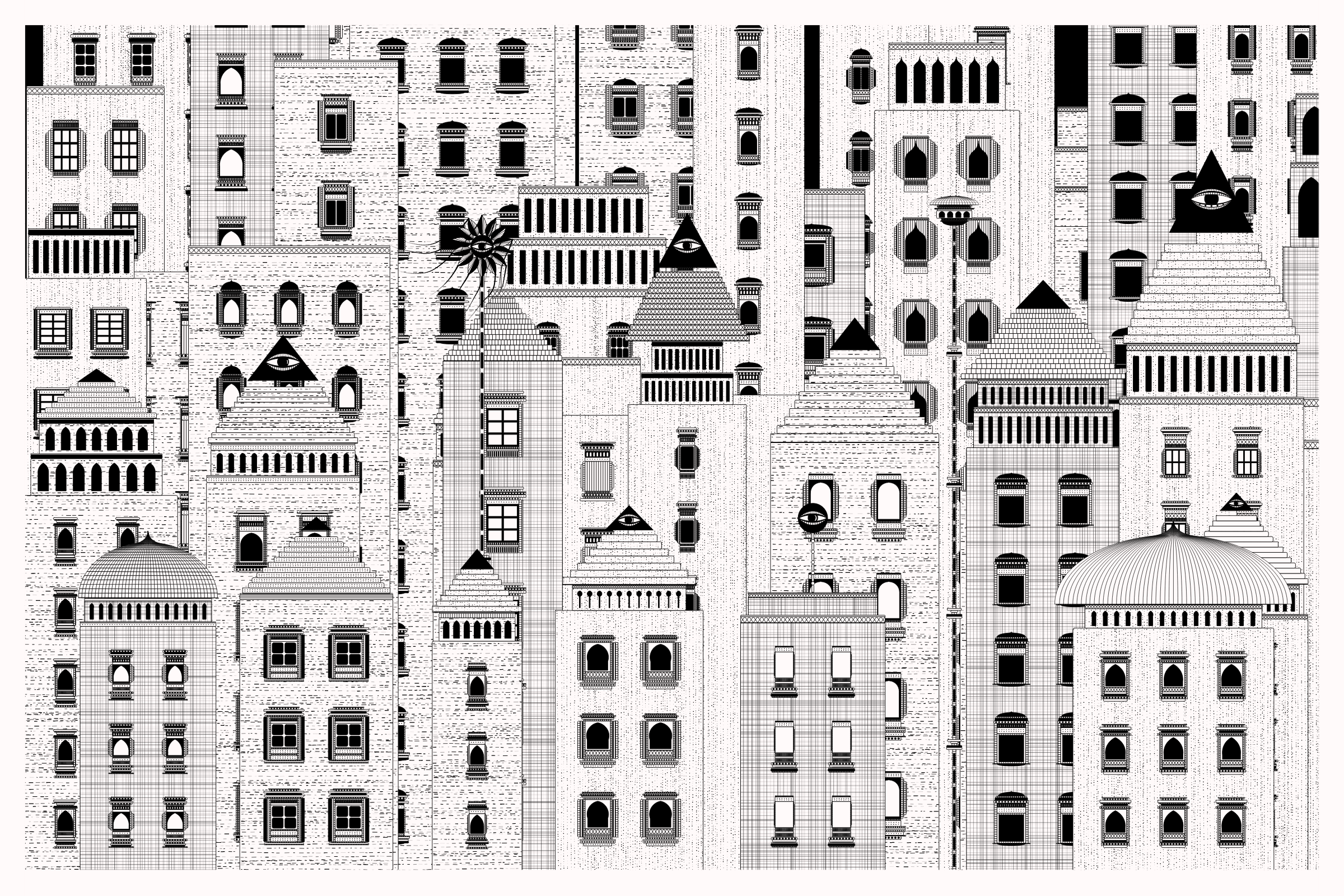 Art Blocks - Art Blocks v2 - Alan Ki Aankhen #349 - NFT # 333000349