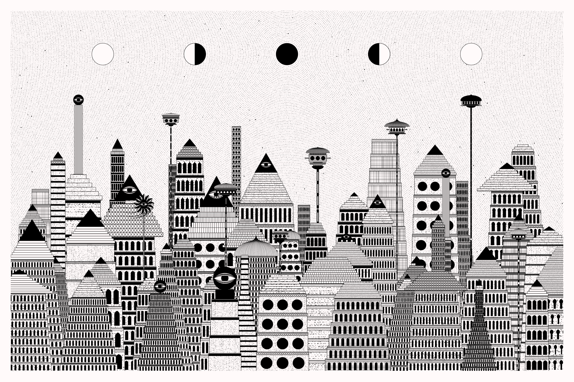 Art Blocks - Art Blocks v2 - Alan Ki Aankhen #356 - NFT # 333000356