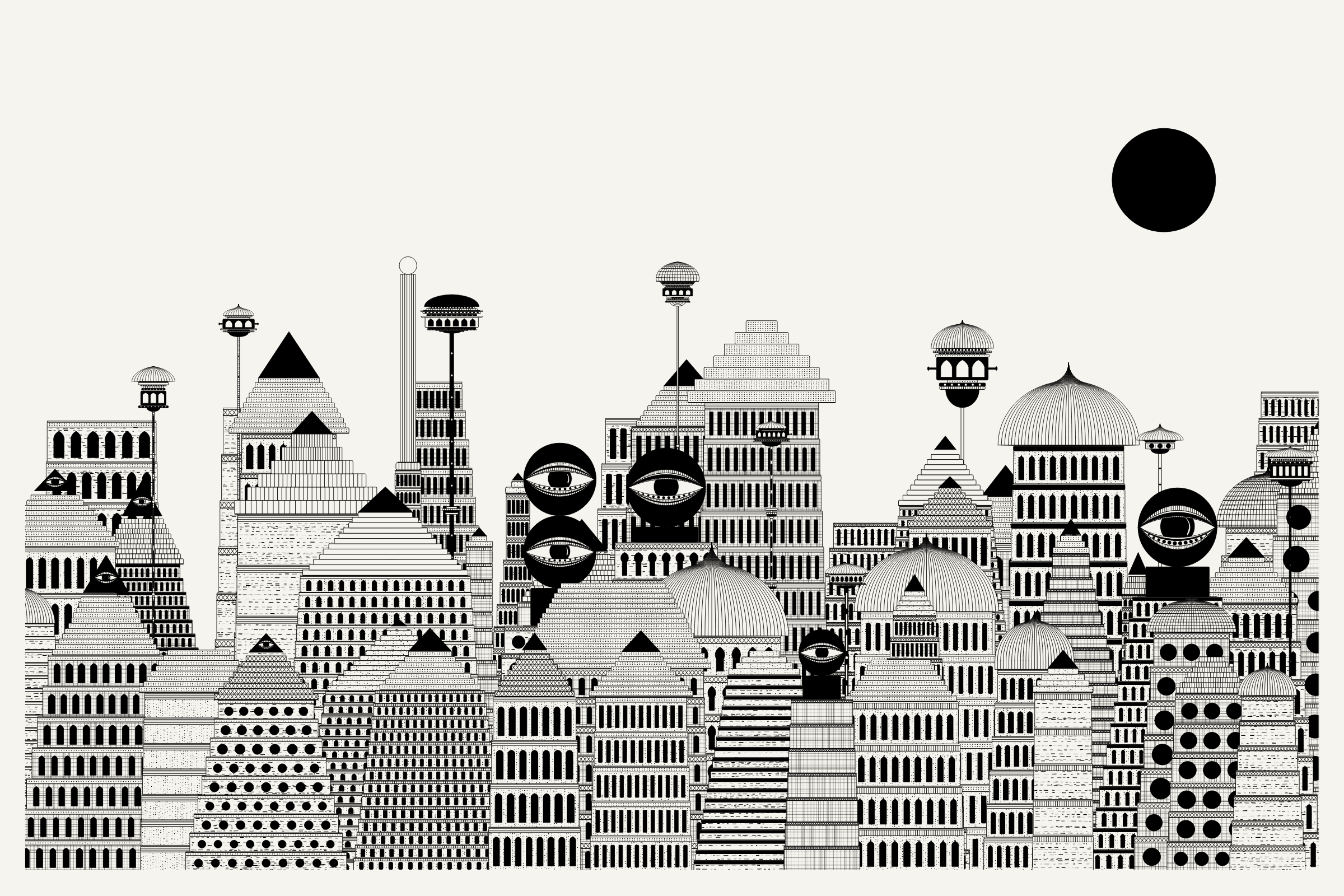 Art Blocks - Art Blocks v2 - Alan Ki Aankhen #357 - NFT # 333000357