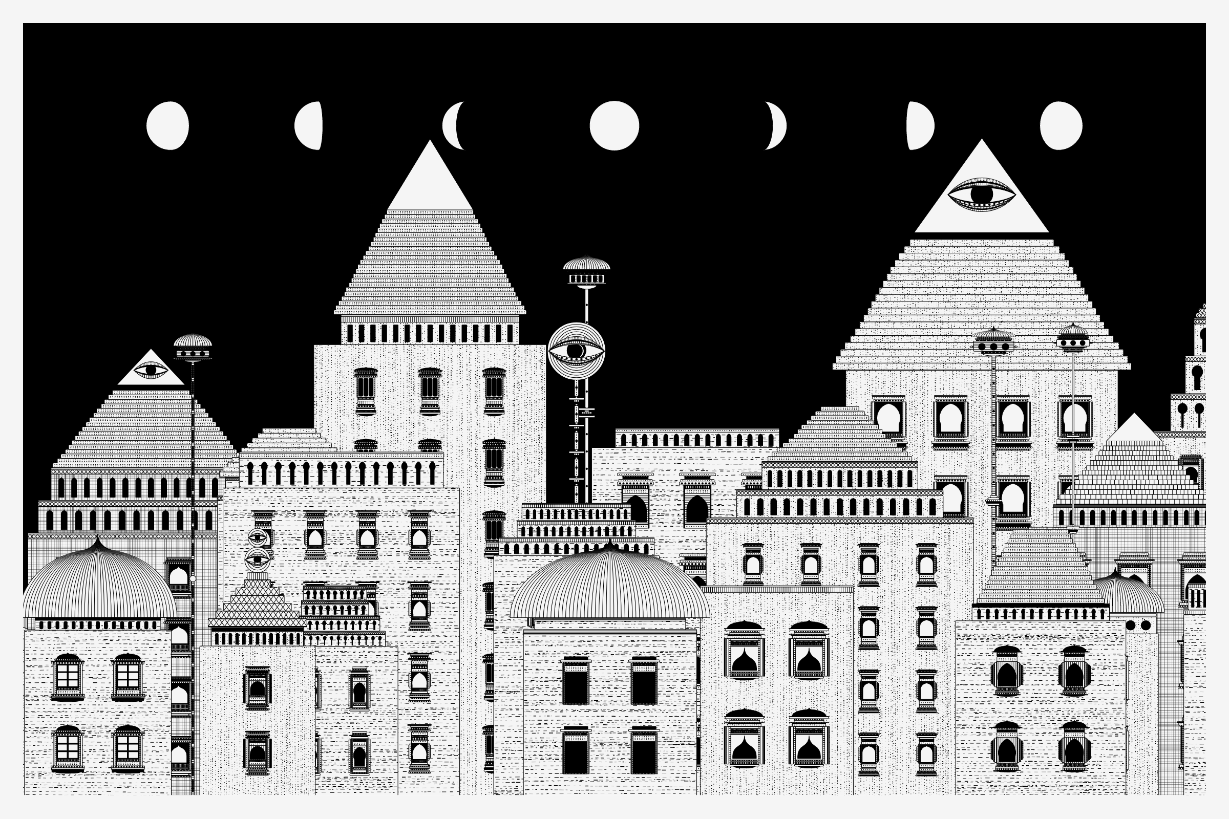 Art Blocks - Art Blocks v2 - Alan Ki Aankhen #363 - NFT # 333000363