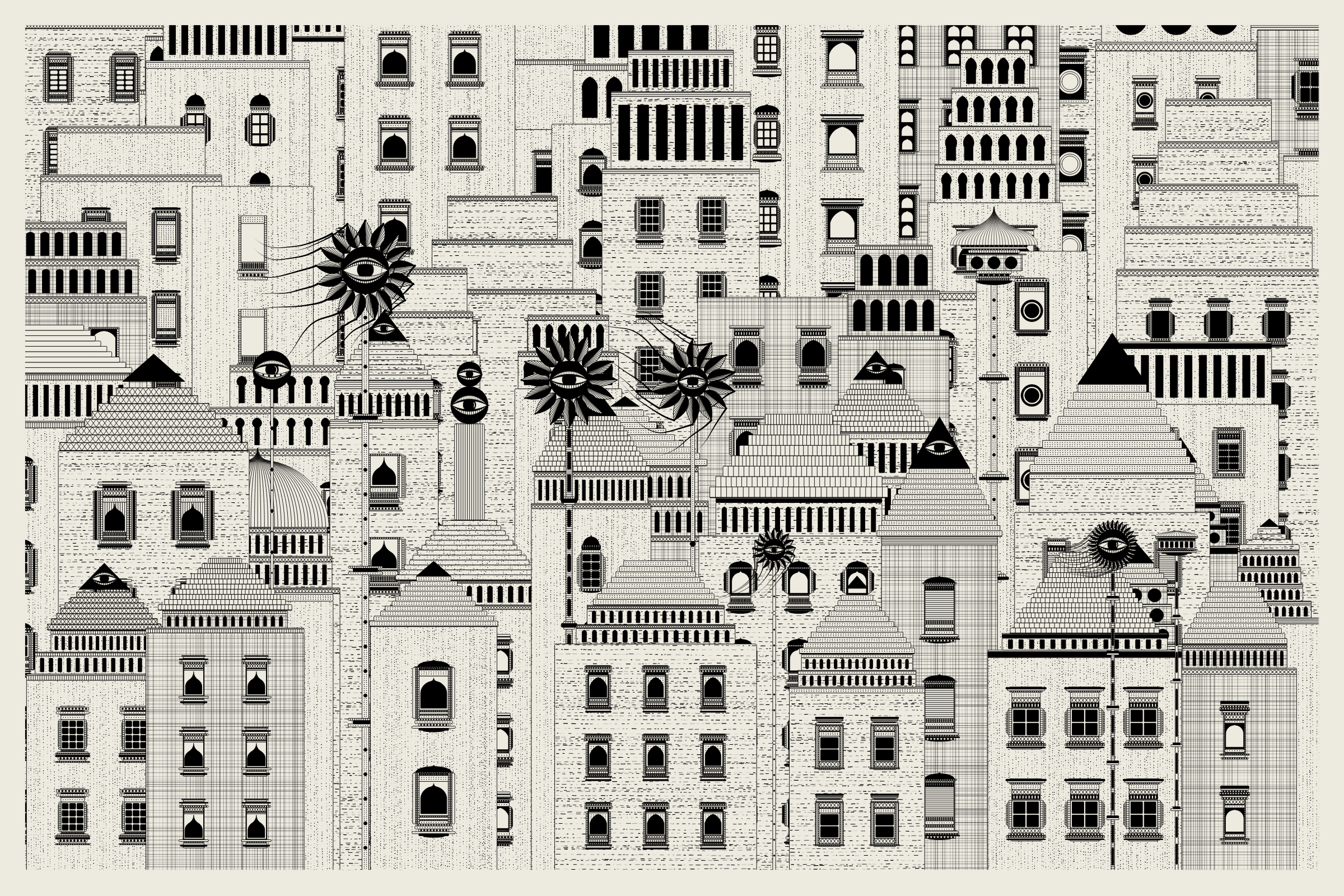 Art Blocks - Art Blocks v2 - Alan Ki Aankhen #364 - NFT # 333000364