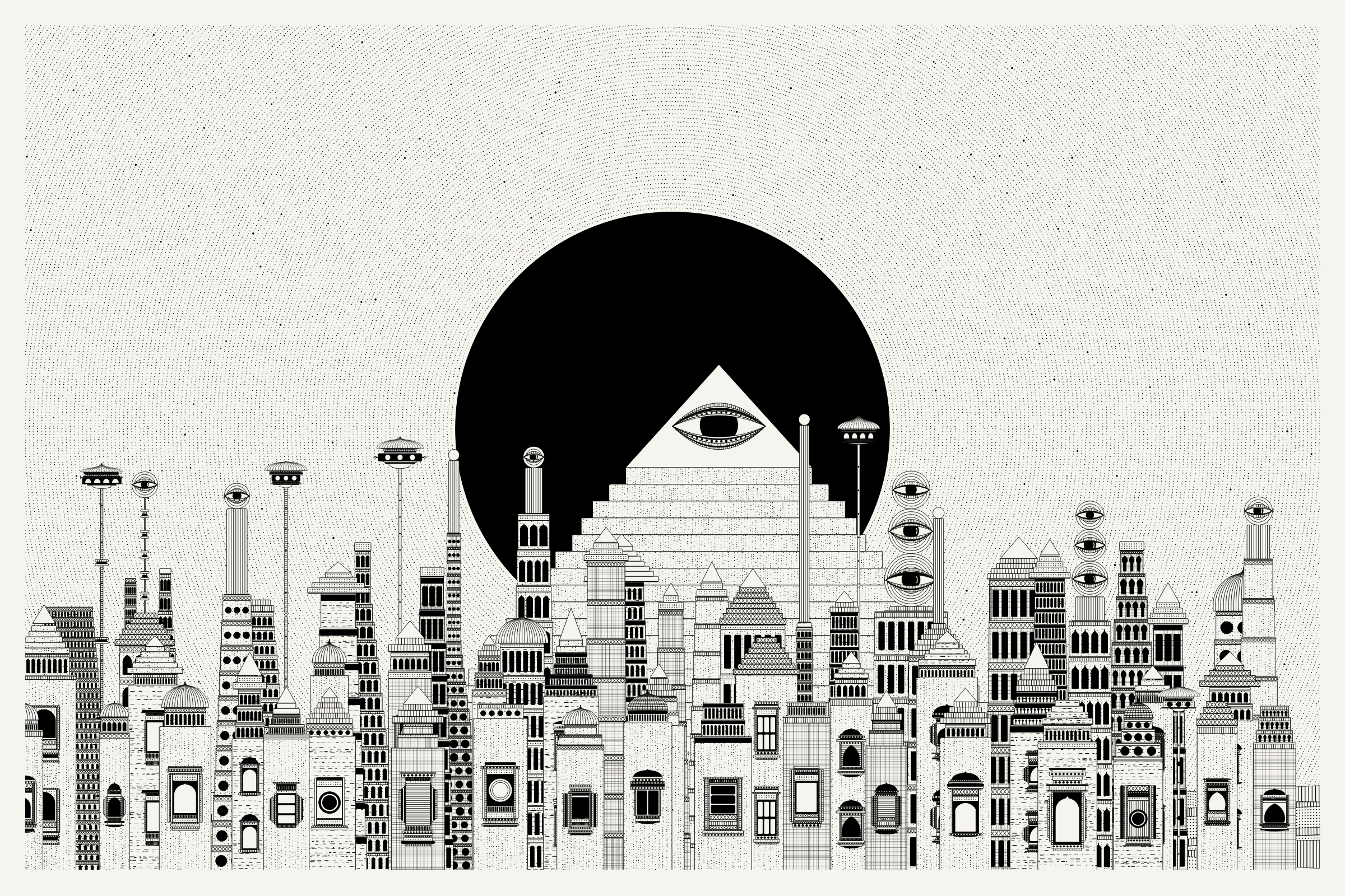 Art Blocks - Art Blocks v2 - Alan Ki Aankhen #367 - NFT # 333000367