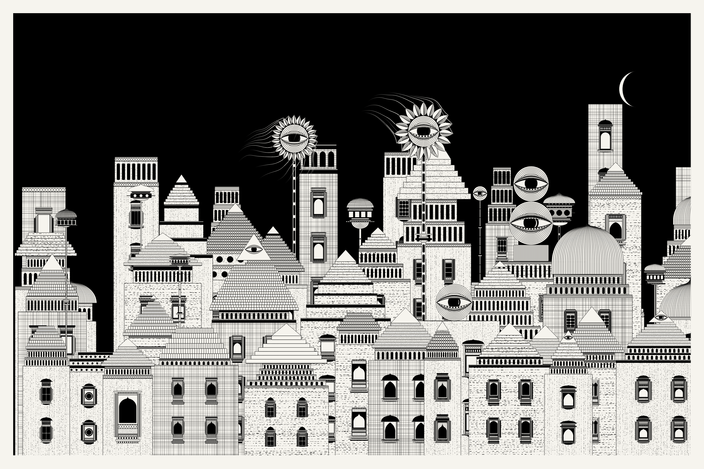 Art Blocks - Art Blocks v2 - Alan Ki Aankhen #368 - NFT # 333000368