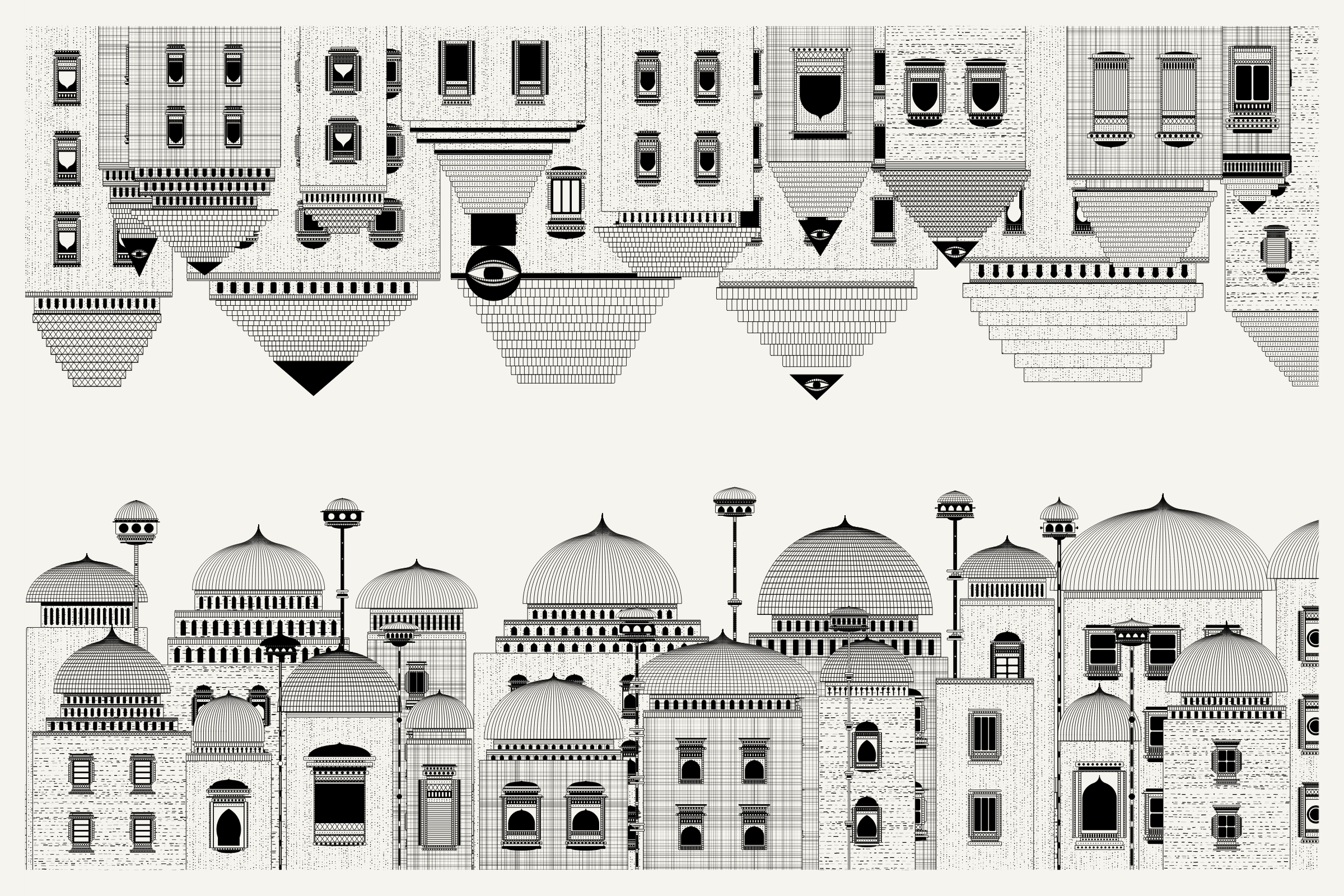 Art Blocks - Art Blocks v2 - Alan Ki Aankhen #371 - NFT # 333000371