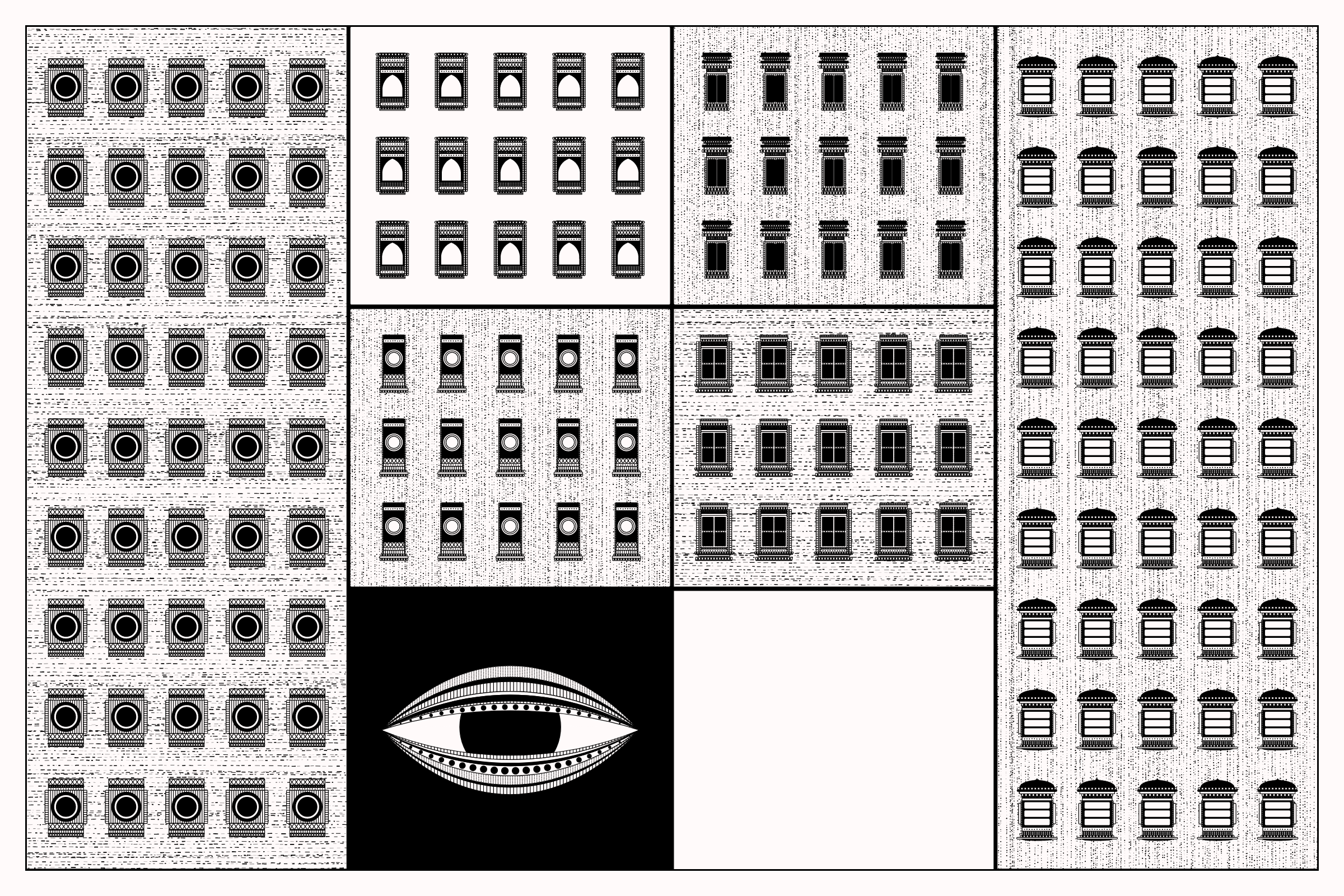 Art Blocks - Art Blocks v2 - Alan Ki Aankhen #376 - NFT # 333000376