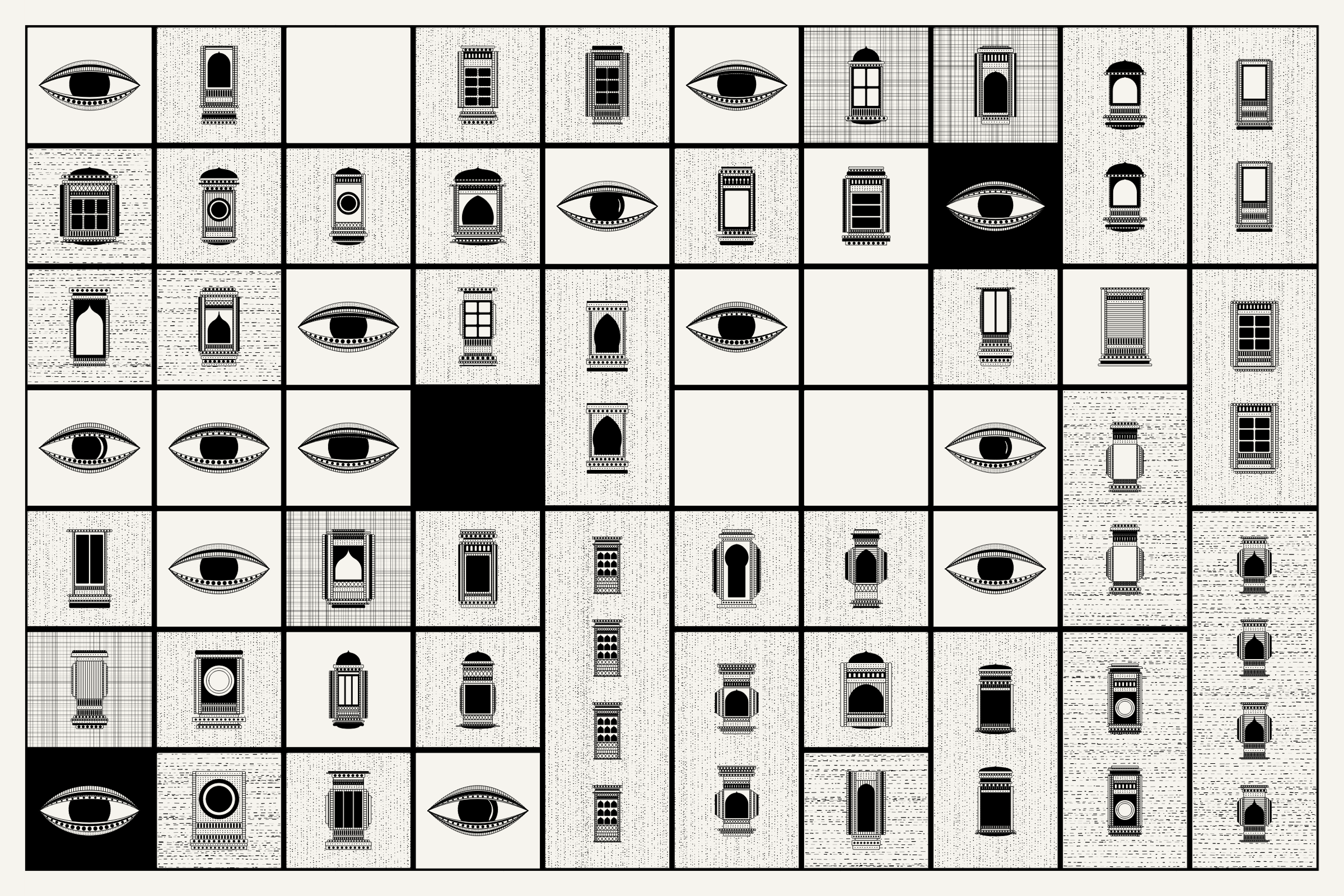 Art Blocks - Art Blocks v2 - Alan Ki Aankhen #379 - NFT # 333000379