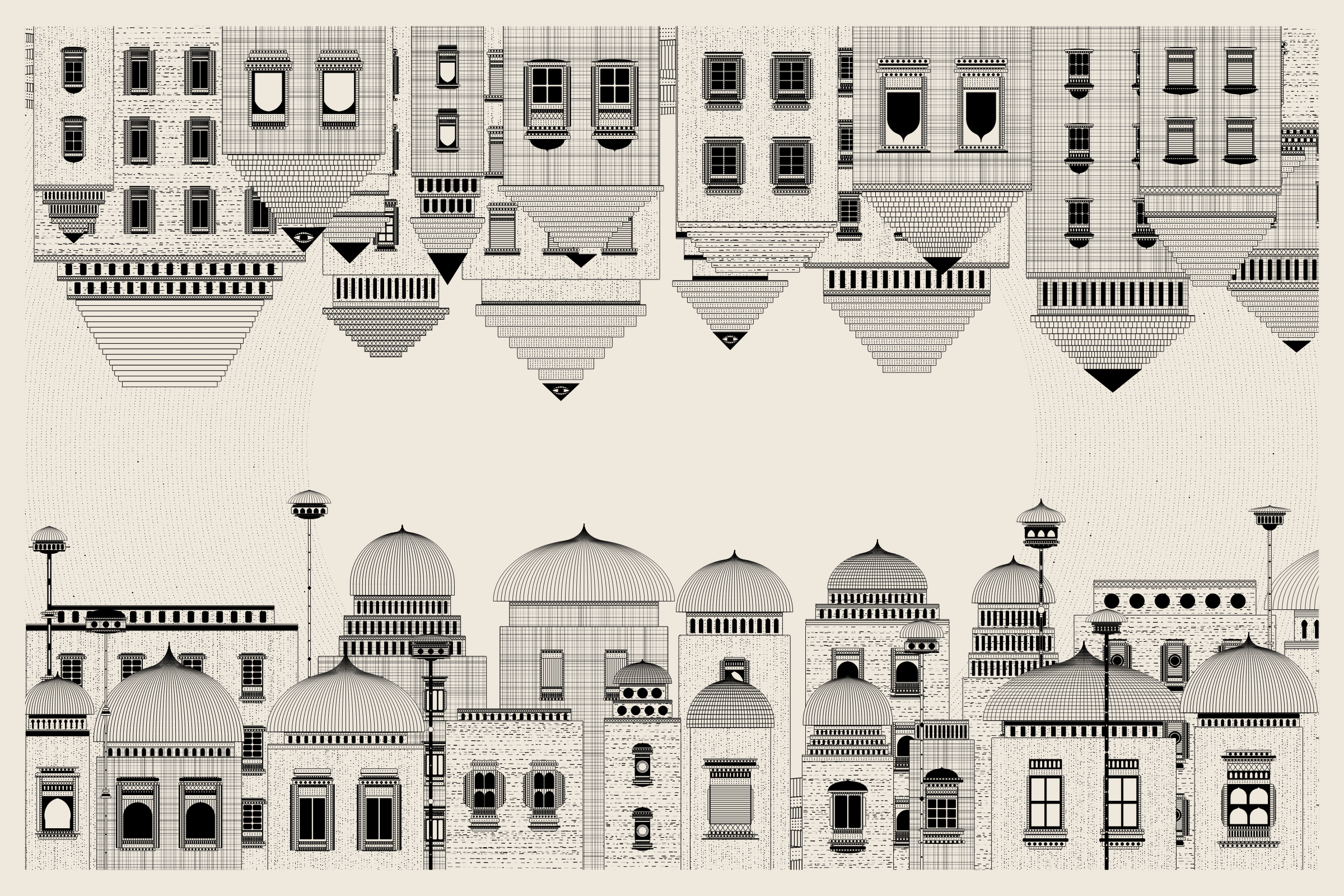 Art Blocks - Art Blocks v2 - Alan Ki Aankhen #383 - NFT # 333000383