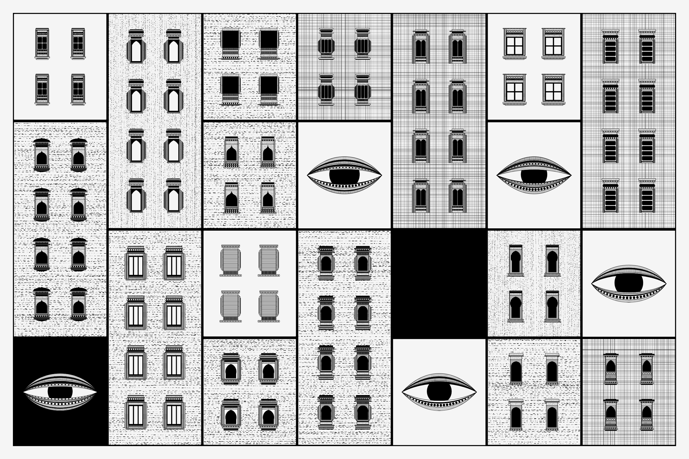 Art Blocks - Art Blocks v2 - Alan Ki Aankhen #388 - NFT # 333000388