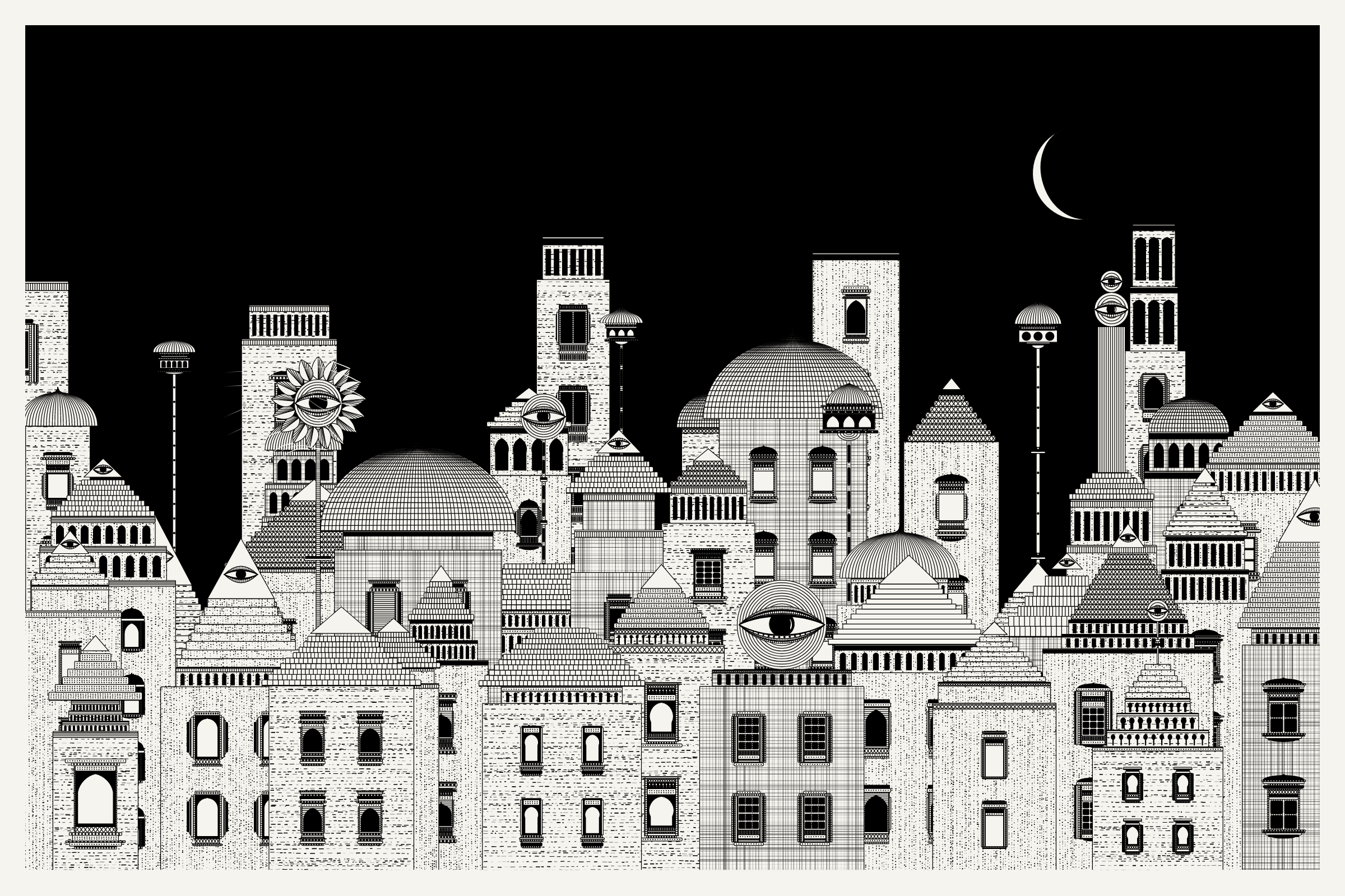 Art Blocks - Art Blocks v2 - Alan Ki Aankhen #389 - NFT # 333000389