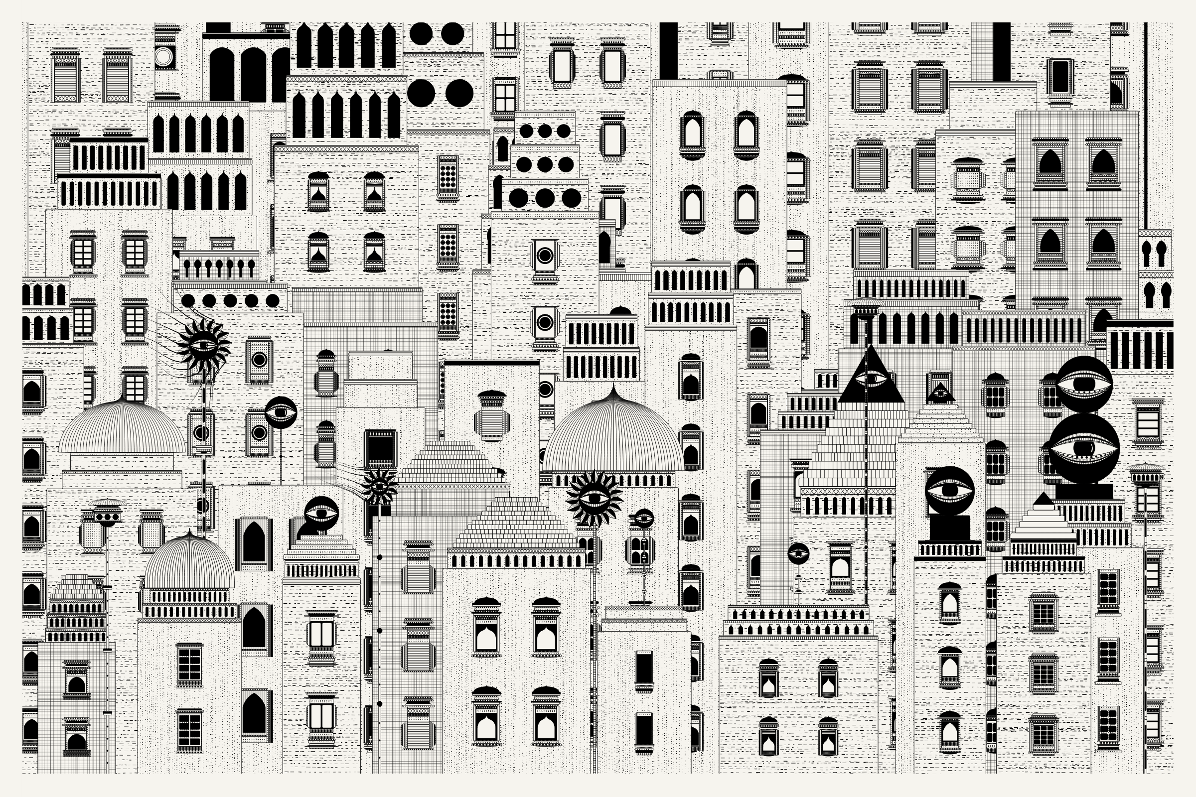 Art Blocks - Art Blocks v2 - Alan Ki Aankhen #396 - NFT # 333000396