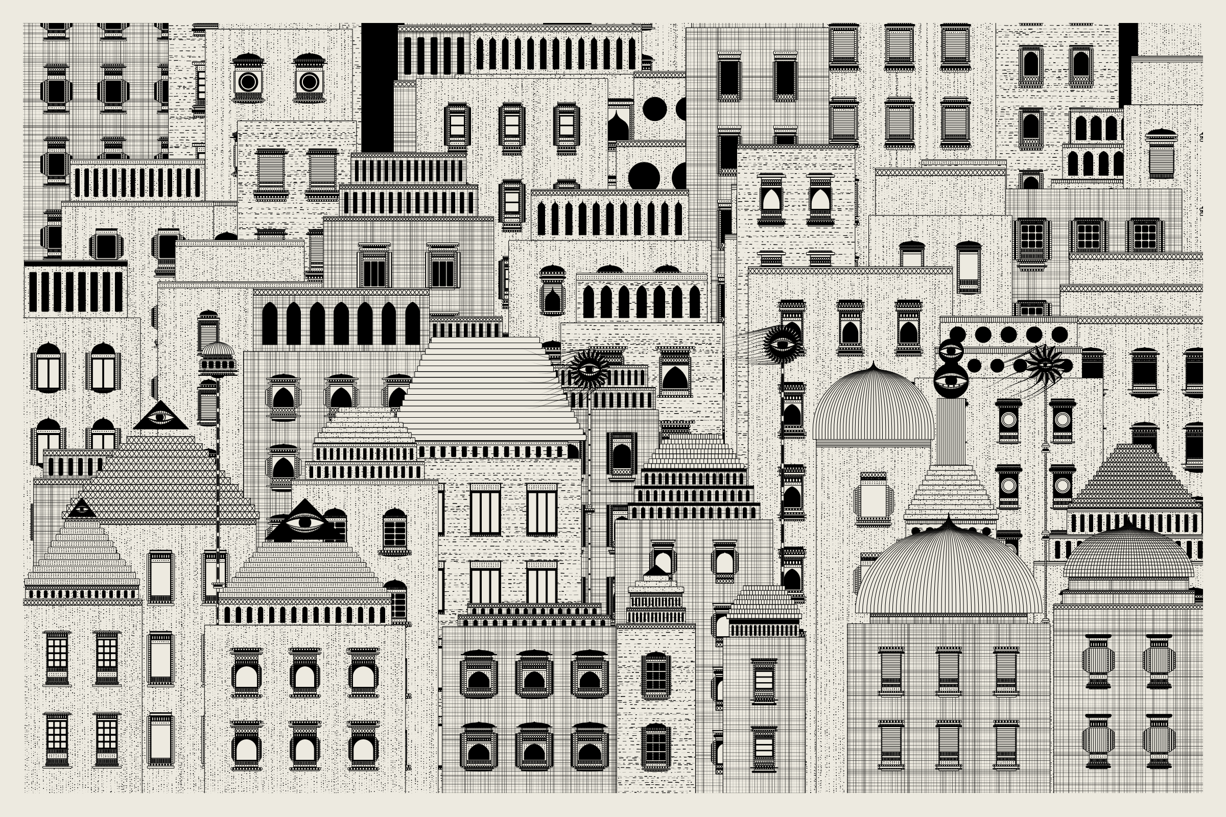 Art Blocks - Art Blocks v2 - Alan Ki Aankhen #397 - NFT # 333000397