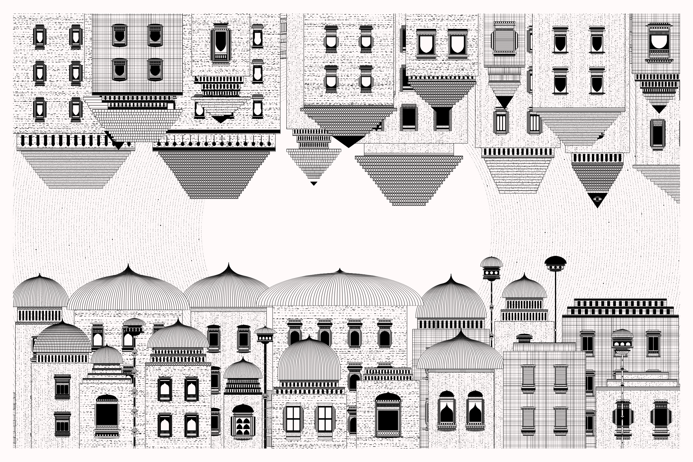 Art Blocks - Art Blocks v2 - Alan Ki Aankhen #398 - NFT # 333000398