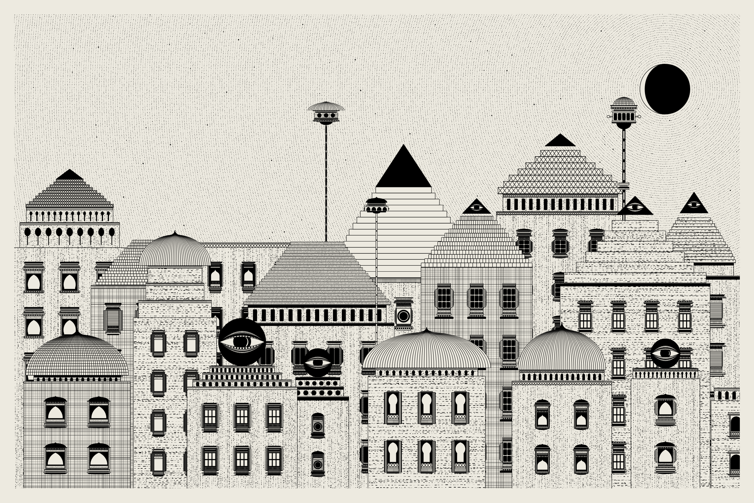 Art Blocks - Art Blocks v2 - Alan Ki Aankhen #400 - NFT # 333000400