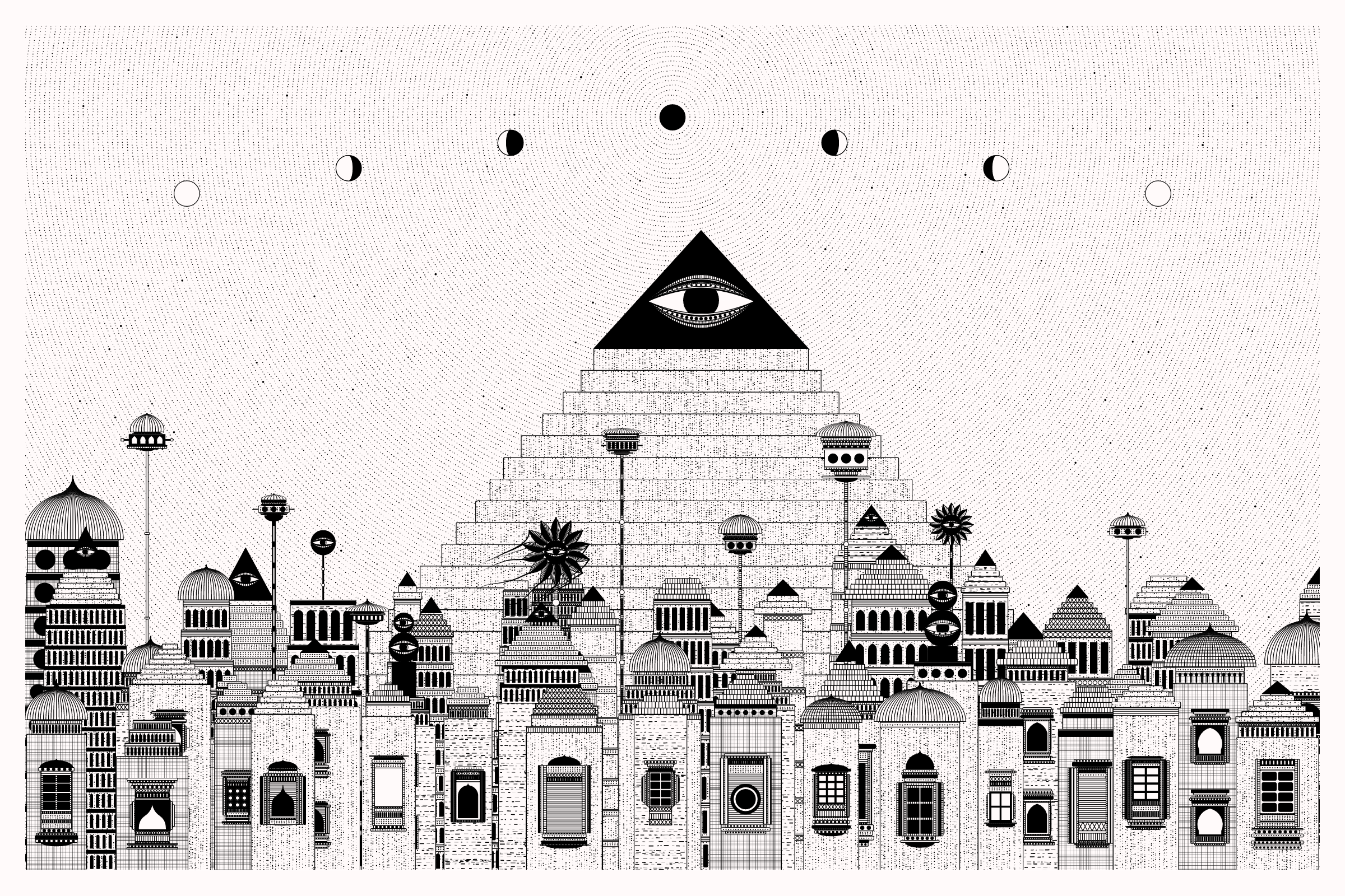 Art Blocks - Art Blocks v2 - Alan Ki Aankhen #401 - NFT # 333000401