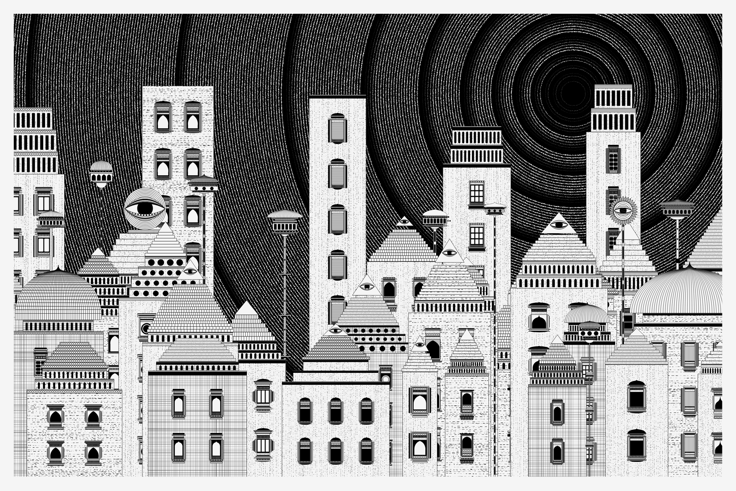 Art Blocks - Art Blocks v2 - Alan Ki Aankhen #403 - NFT # 333000403