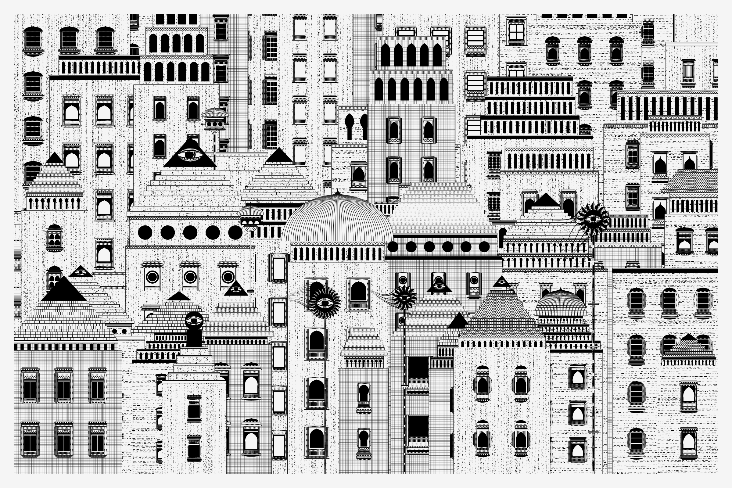 Art Blocks - Art Blocks v2 - Alan Ki Aankhen #404 - NFT # 333000404