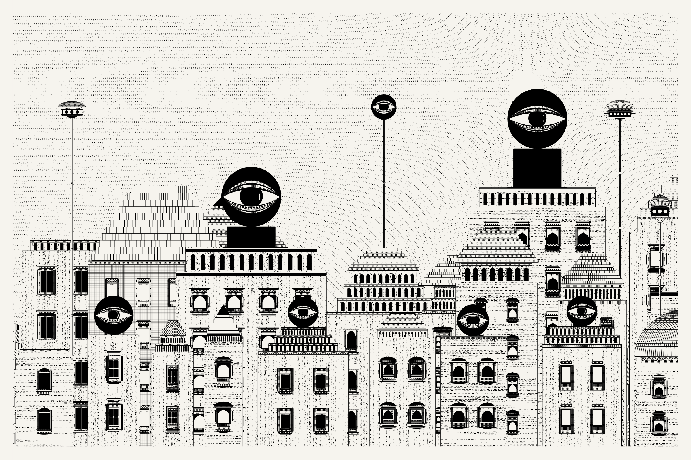 Art Blocks - Art Blocks v2 - Alan Ki Aankhen #406 - NFT # 333000406