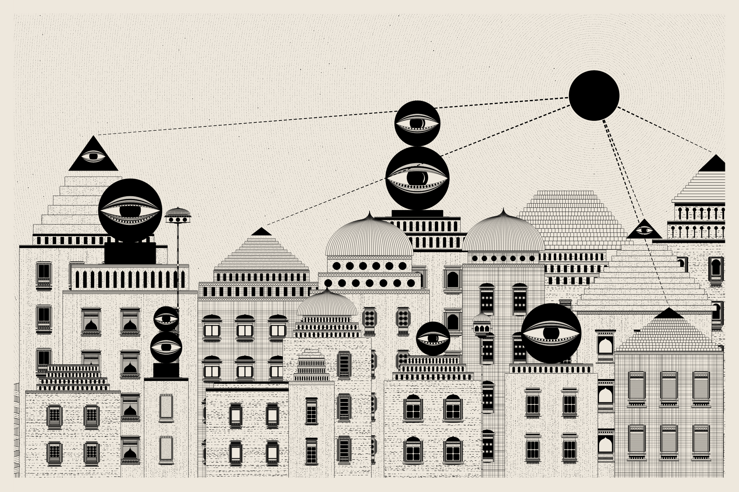 Art Blocks - Art Blocks v2 - Alan Ki Aankhen #410 - NFT # 333000410