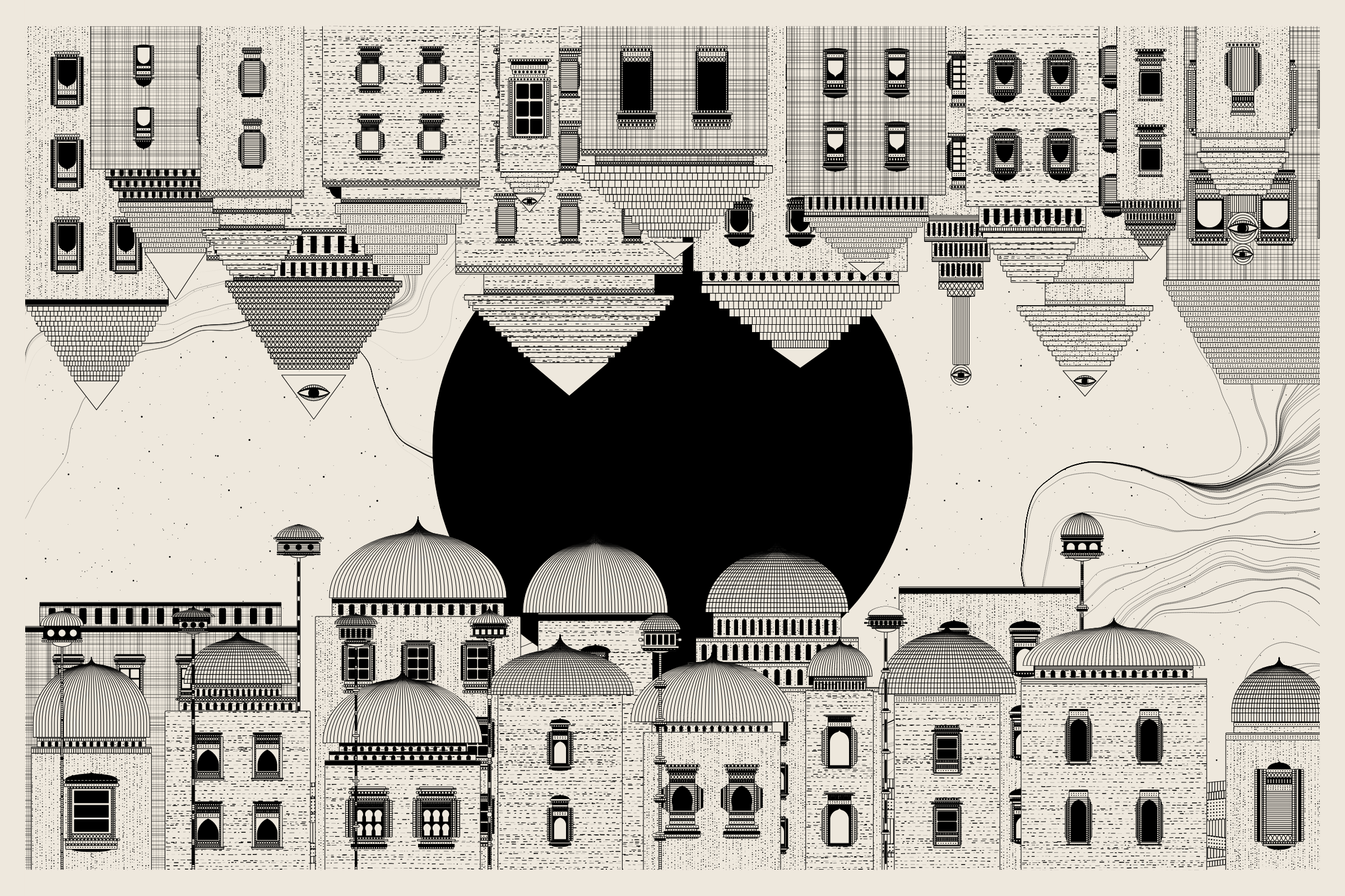 Art Blocks - Art Blocks v2 - Alan Ki Aankhen #412 - NFT # 333000412