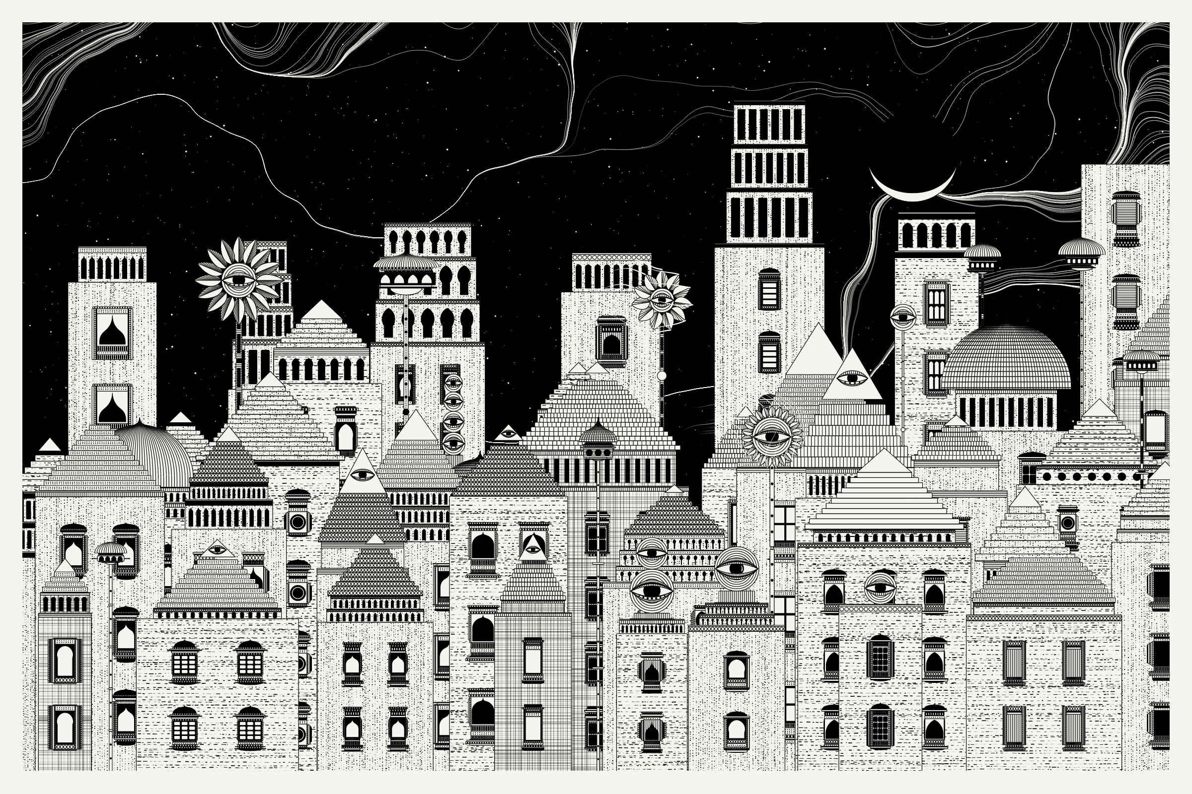 Art Blocks - Art Blocks v2 - Alan Ki Aankhen #415 - NFT # 333000415