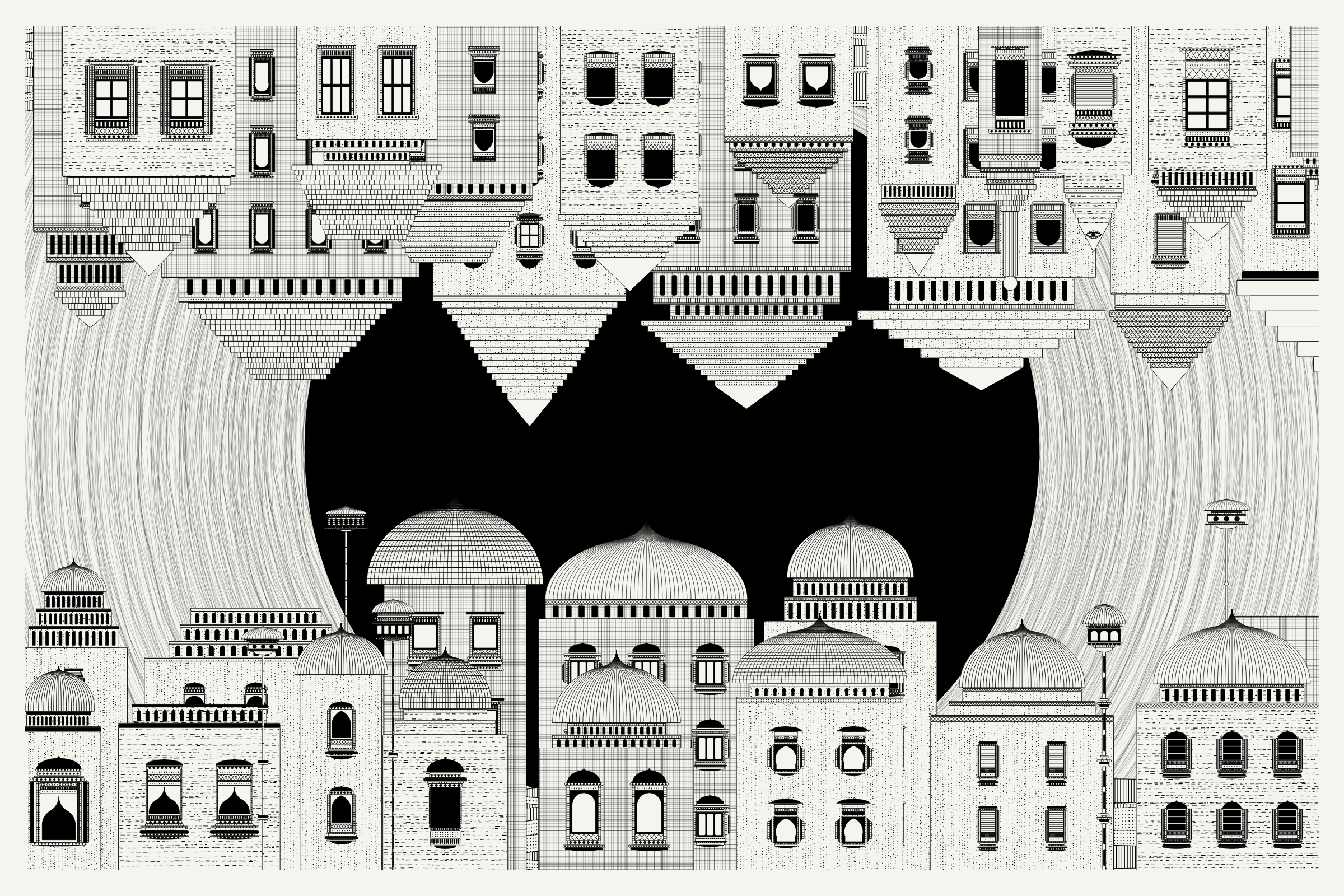 Art Blocks - Art Blocks v2 - Alan Ki Aankhen #417 - NFT # 333000417