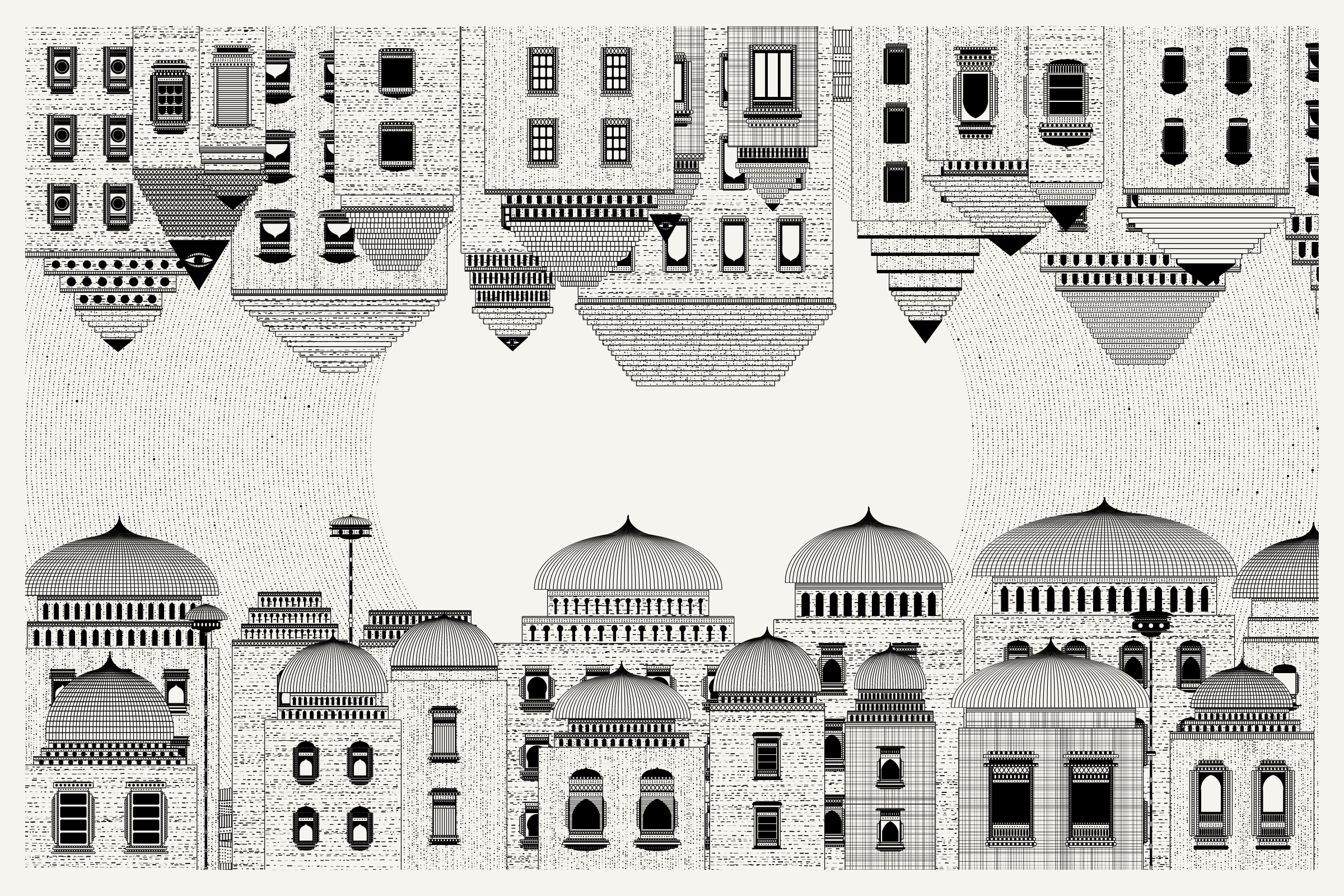 Art Blocks - Art Blocks v2 - Alan Ki Aankhen #418 - NFT # 333000418