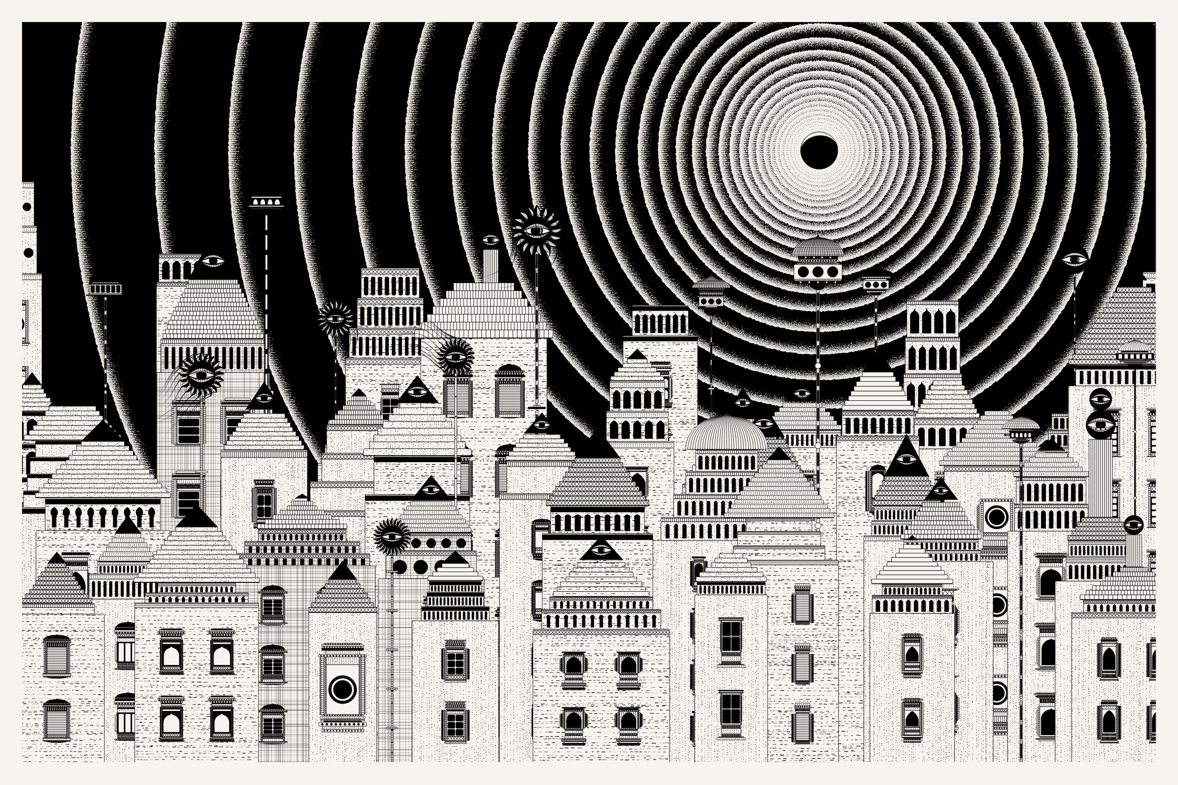 Art Blocks - Art Blocks v2 - Alan Ki Aankhen #419 - NFT # 333000419