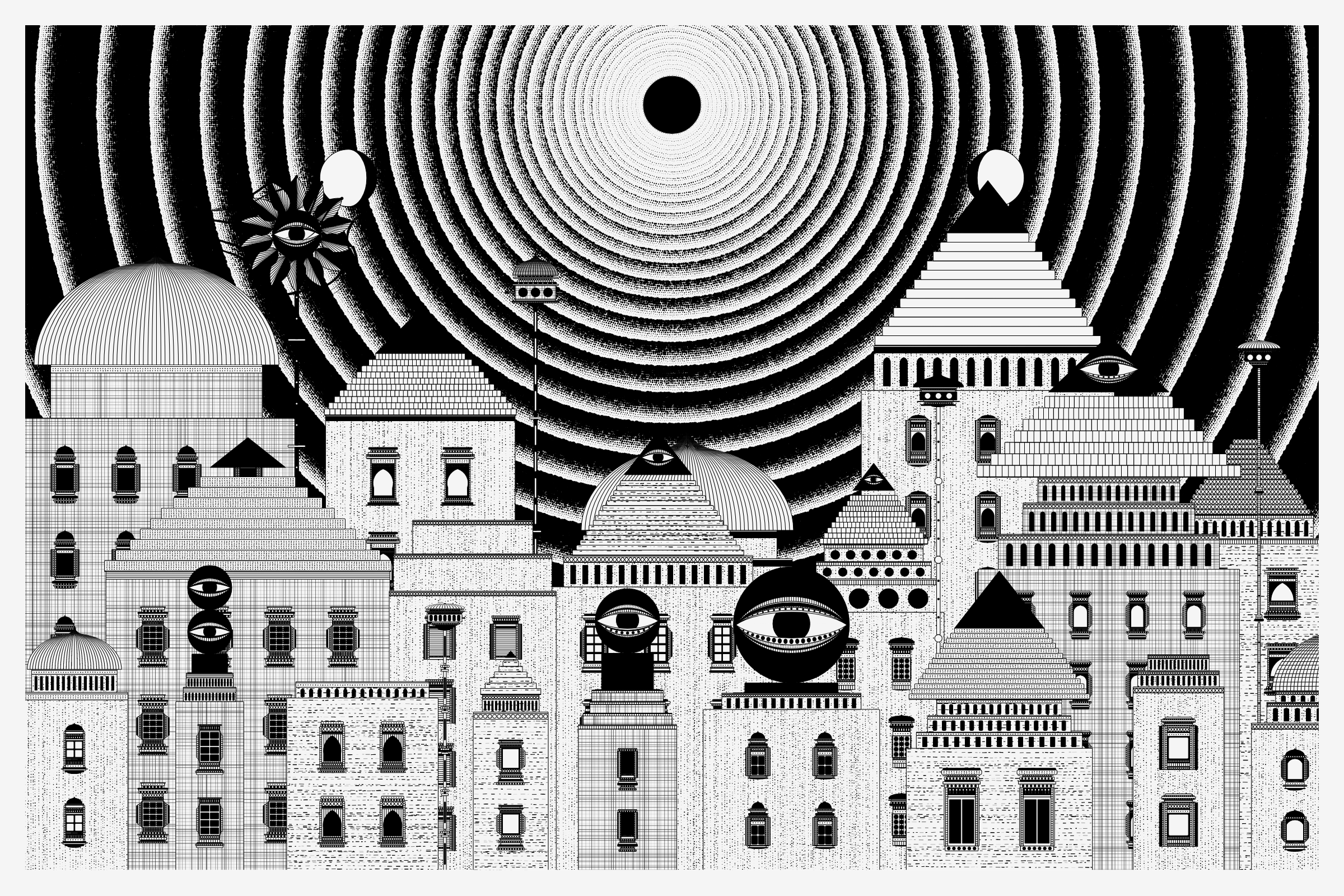 Art Blocks - Art Blocks v2 - Alan Ki Aankhen #421 - NFT # 333000421