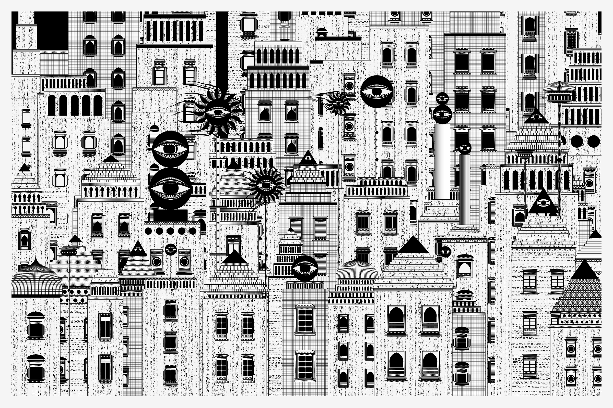 Art Blocks - Art Blocks v2 - Alan Ki Aankhen #422 - NFT # 333000422