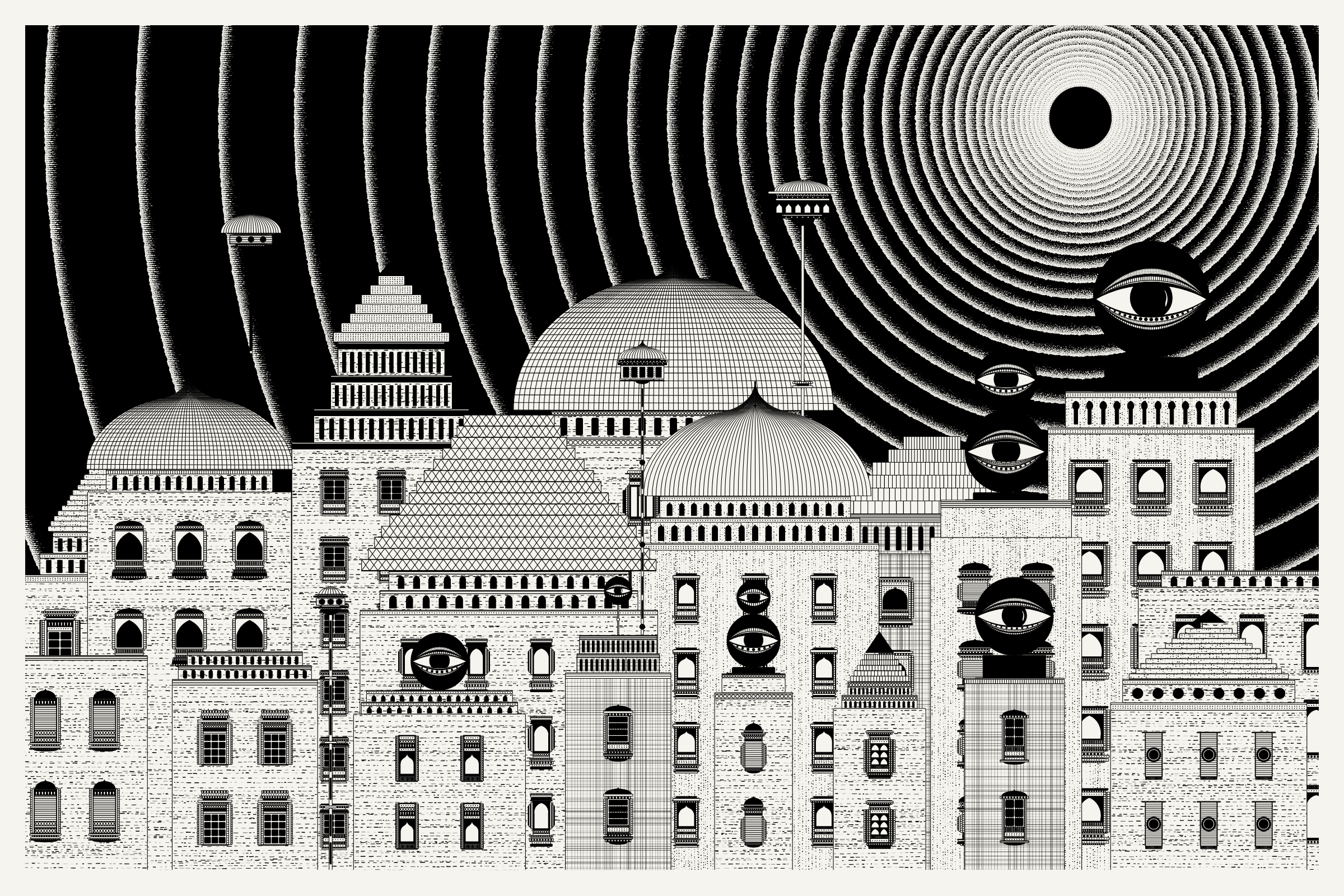 Art Blocks - Art Blocks v2 - Alan Ki Aankhen #425 - NFT # 333000425