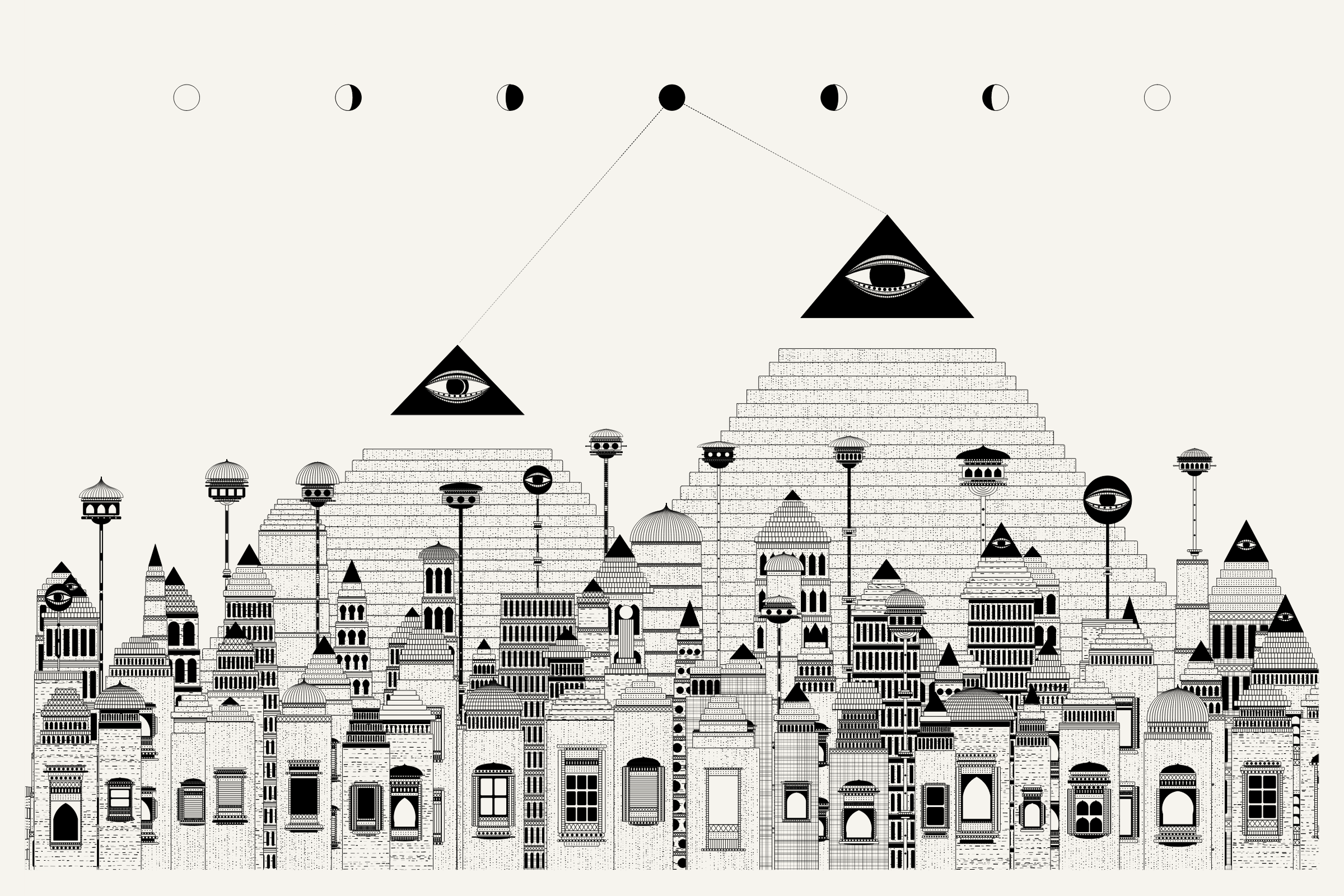 Art Blocks - Art Blocks v2 - Alan Ki Aankhen #427 - NFT # 333000427