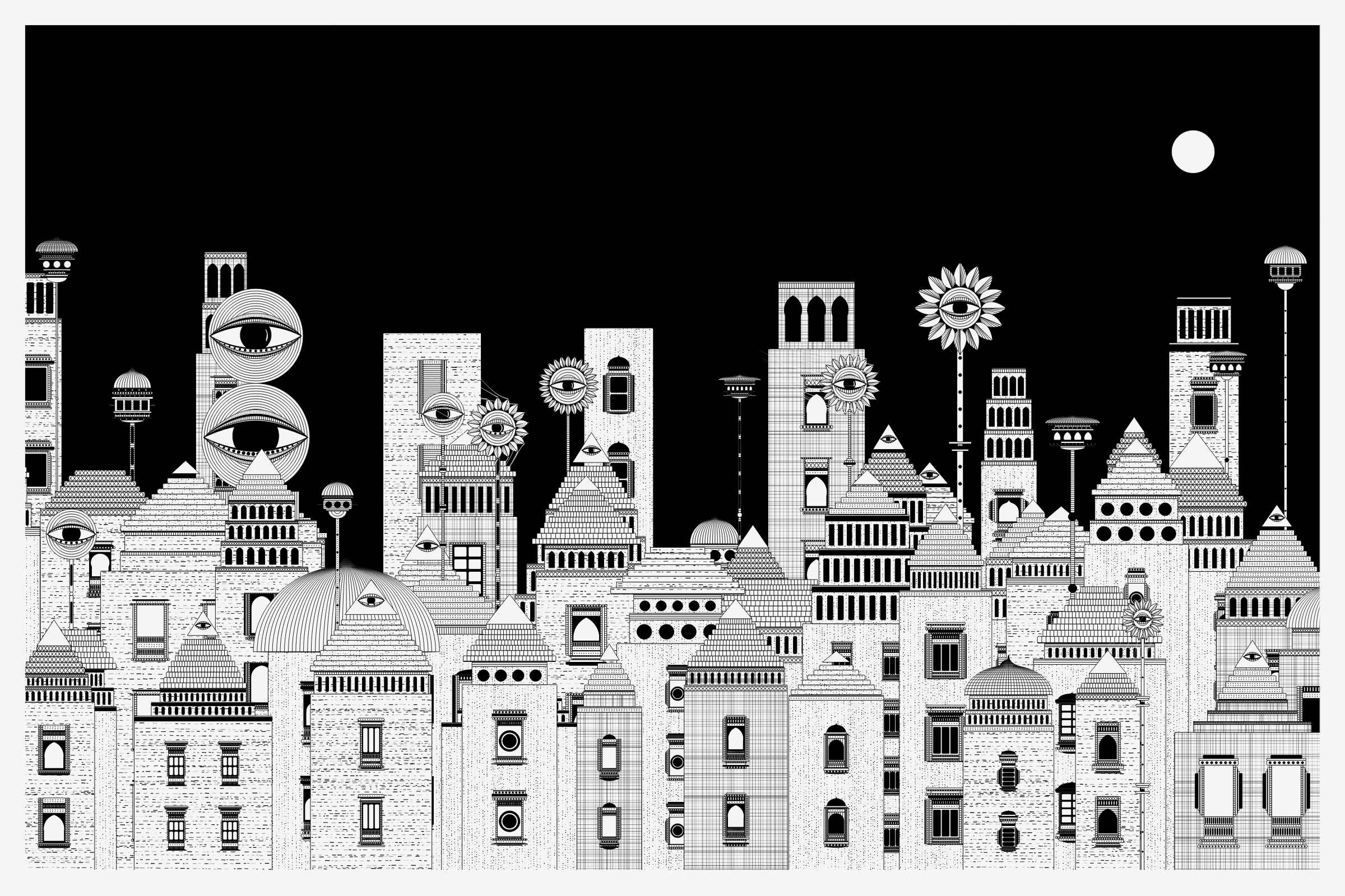 Art Blocks - Art Blocks v2 - Alan Ki Aankhen #429 - NFT # 333000429