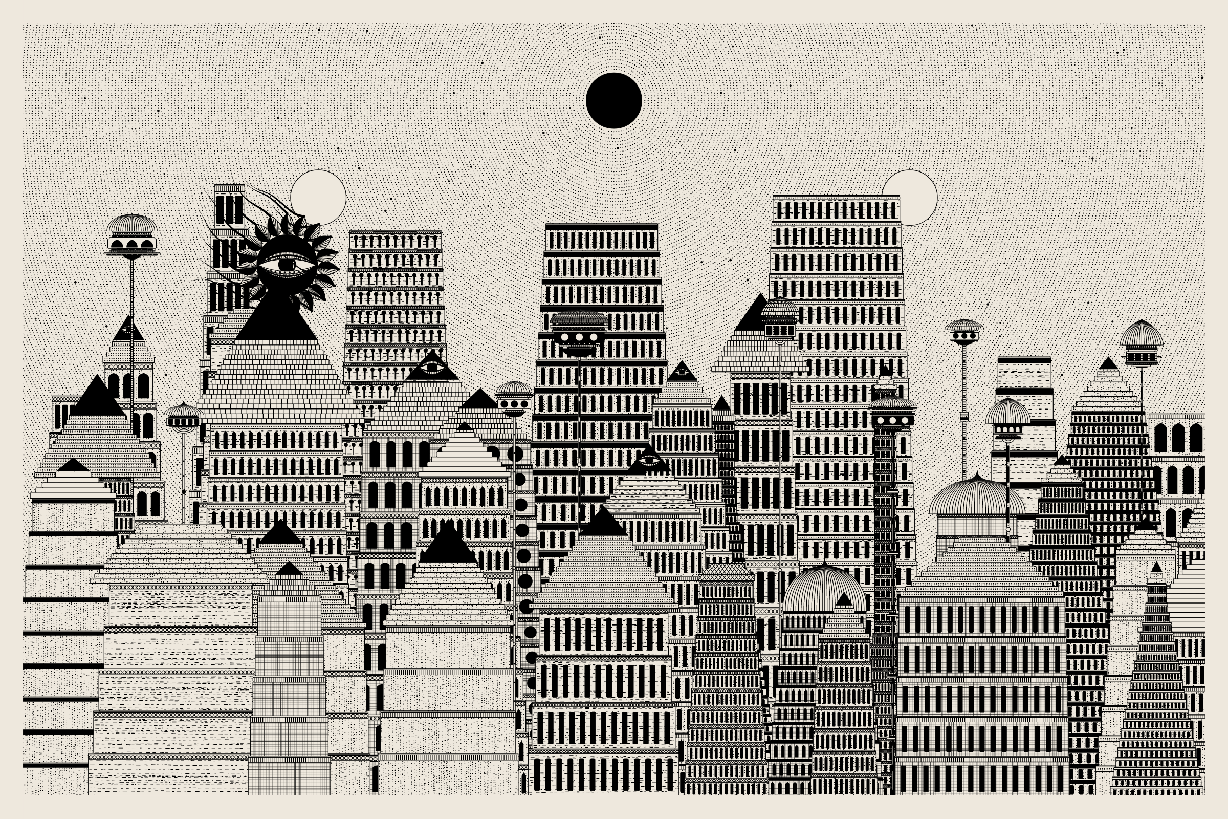 Art Blocks - Art Blocks v2 - Alan Ki Aankhen #430 - NFT # 333000430