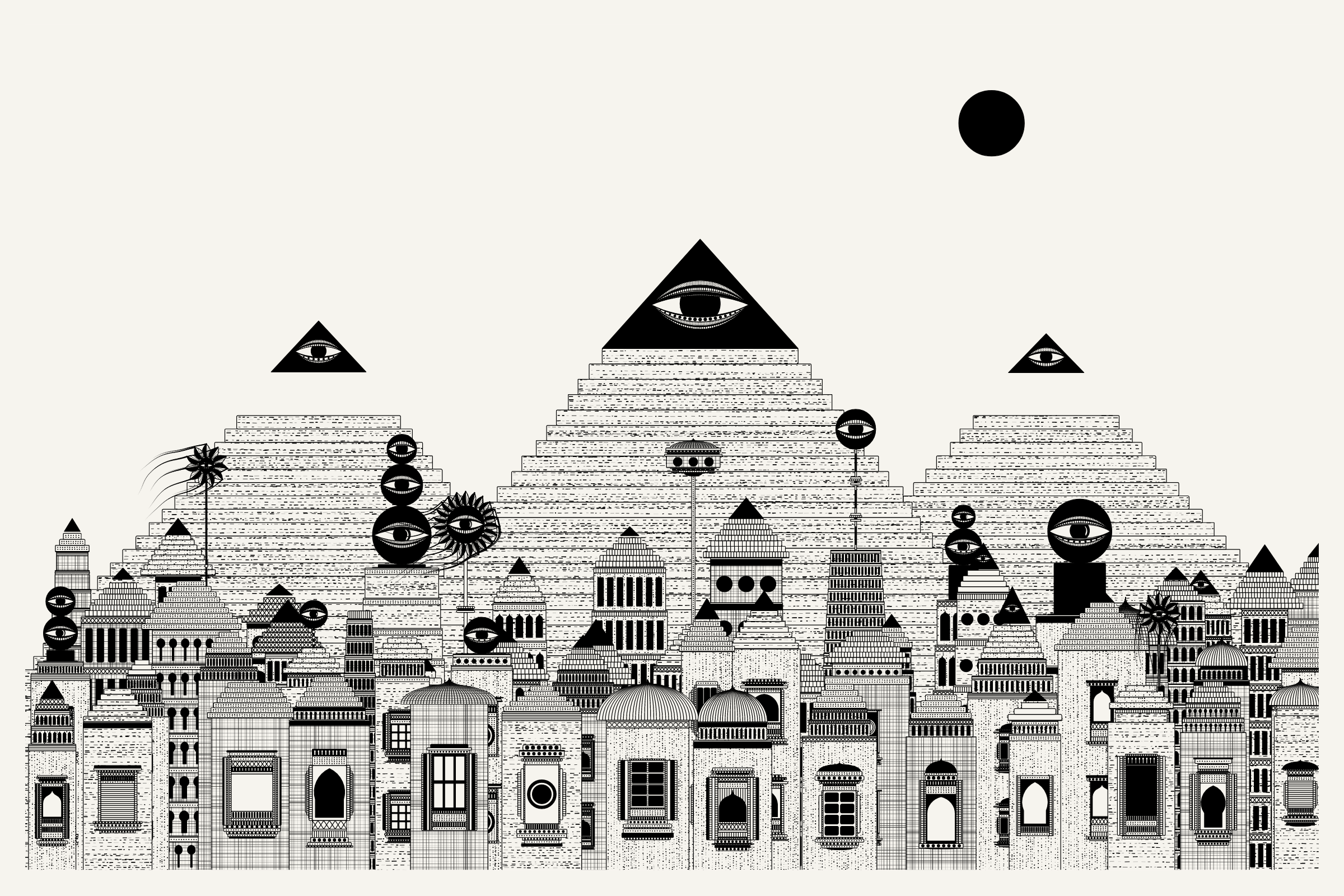 Art Blocks - Art Blocks v2 - Alan Ki Aankhen #432 - NFT # 333000432