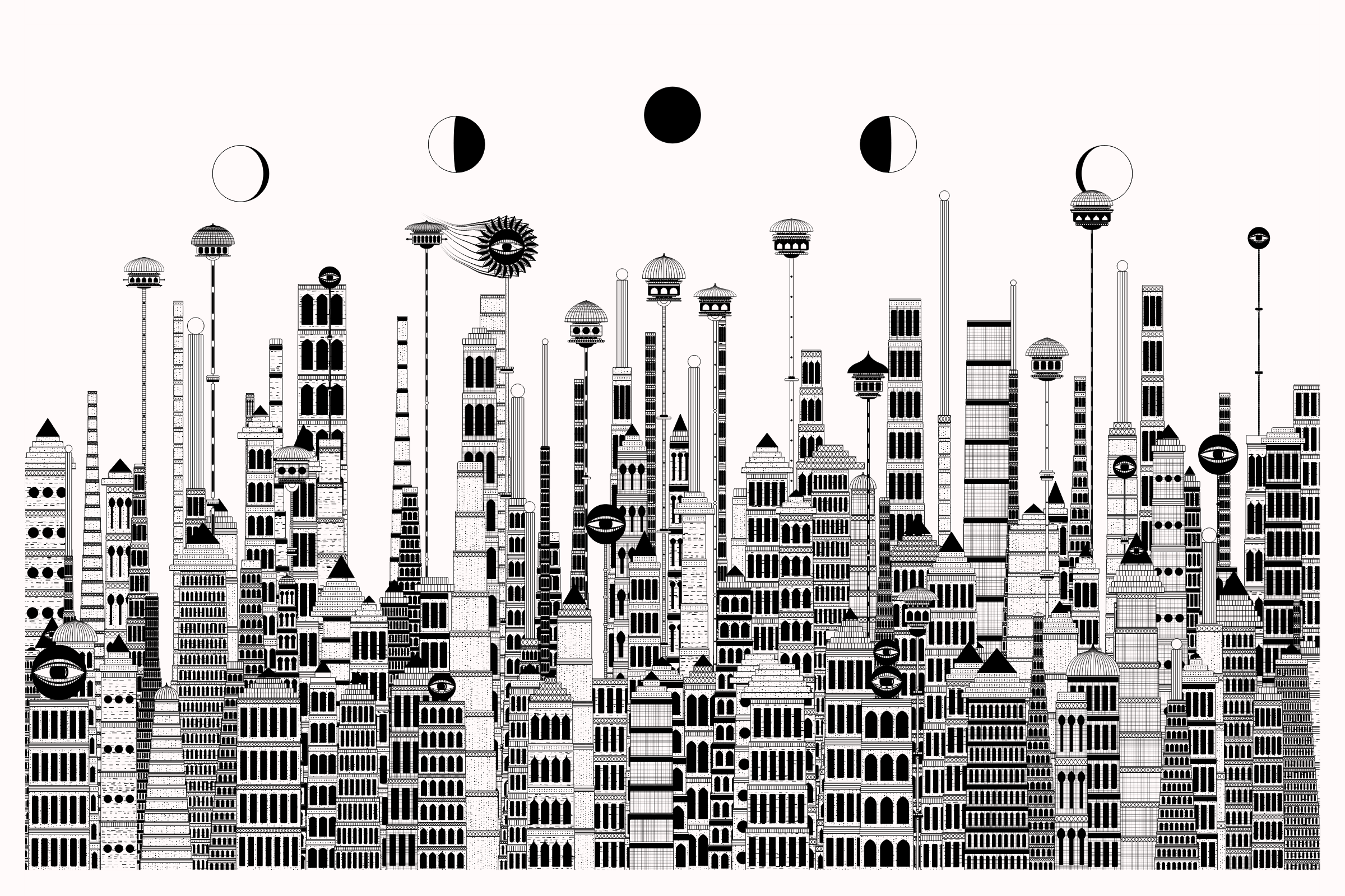 Art Blocks - Art Blocks v2 - Alan Ki Aankhen #435 - NFT # 333000435