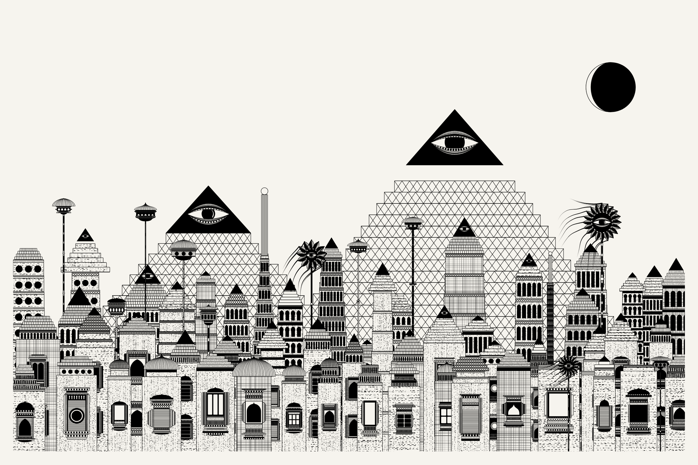 Art Blocks - Art Blocks v2 - Alan Ki Aankhen #437 - NFT # 333000437