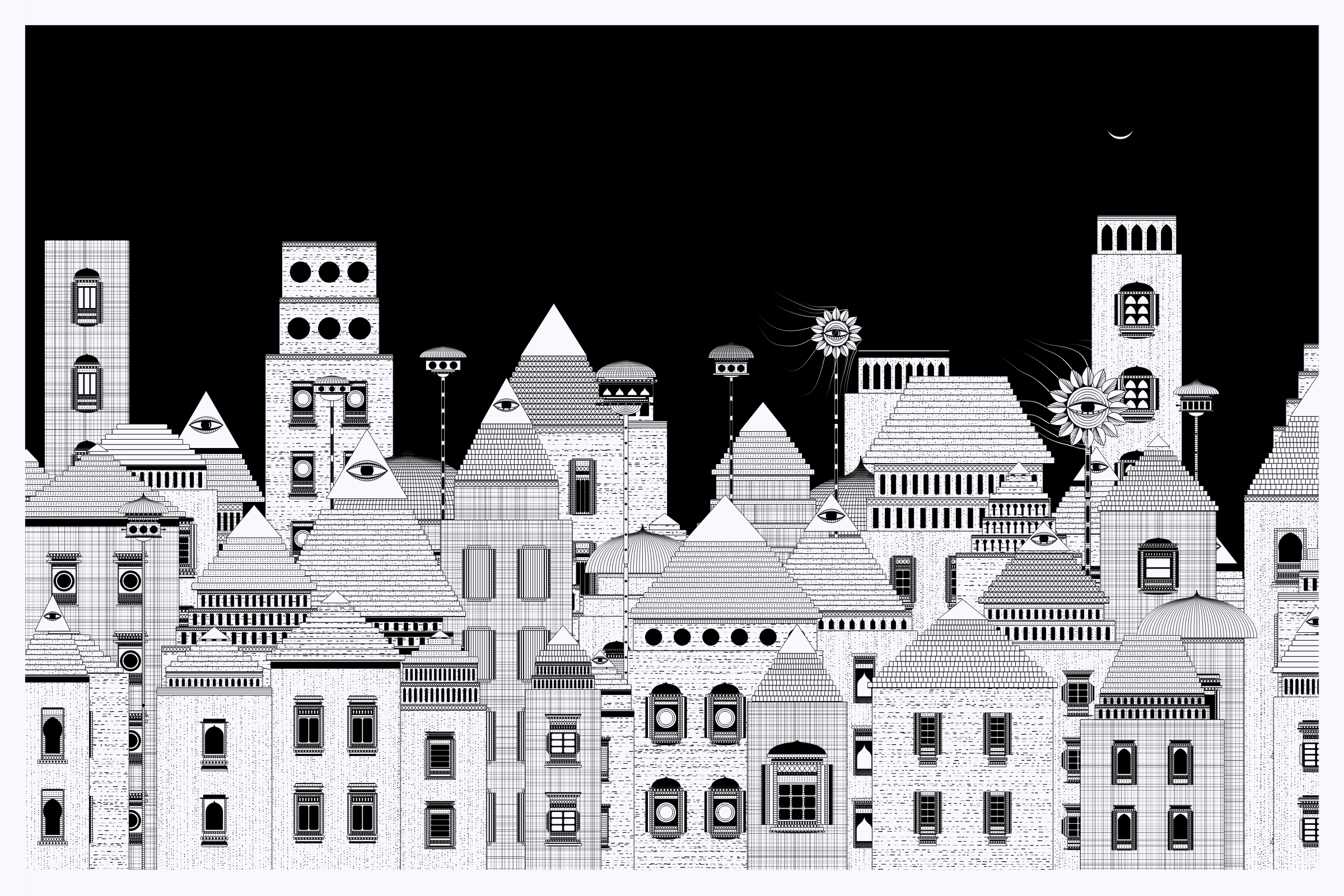 Art Blocks - Art Blocks v2 - Alan Ki Aankhen #449 - NFT # 333000449