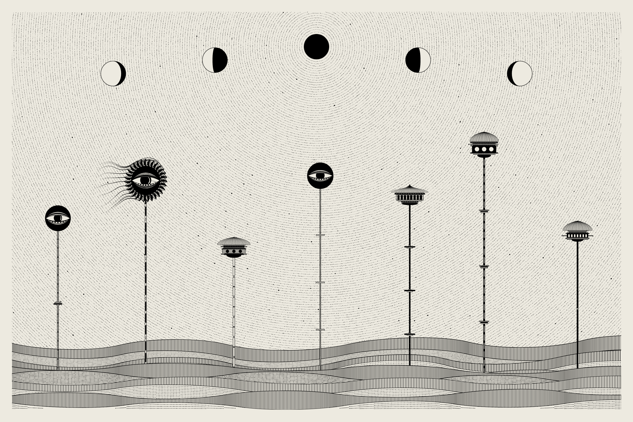 Art Blocks - Art Blocks v2 - Alan Ki Aankhen #453 - NFT # 333000453