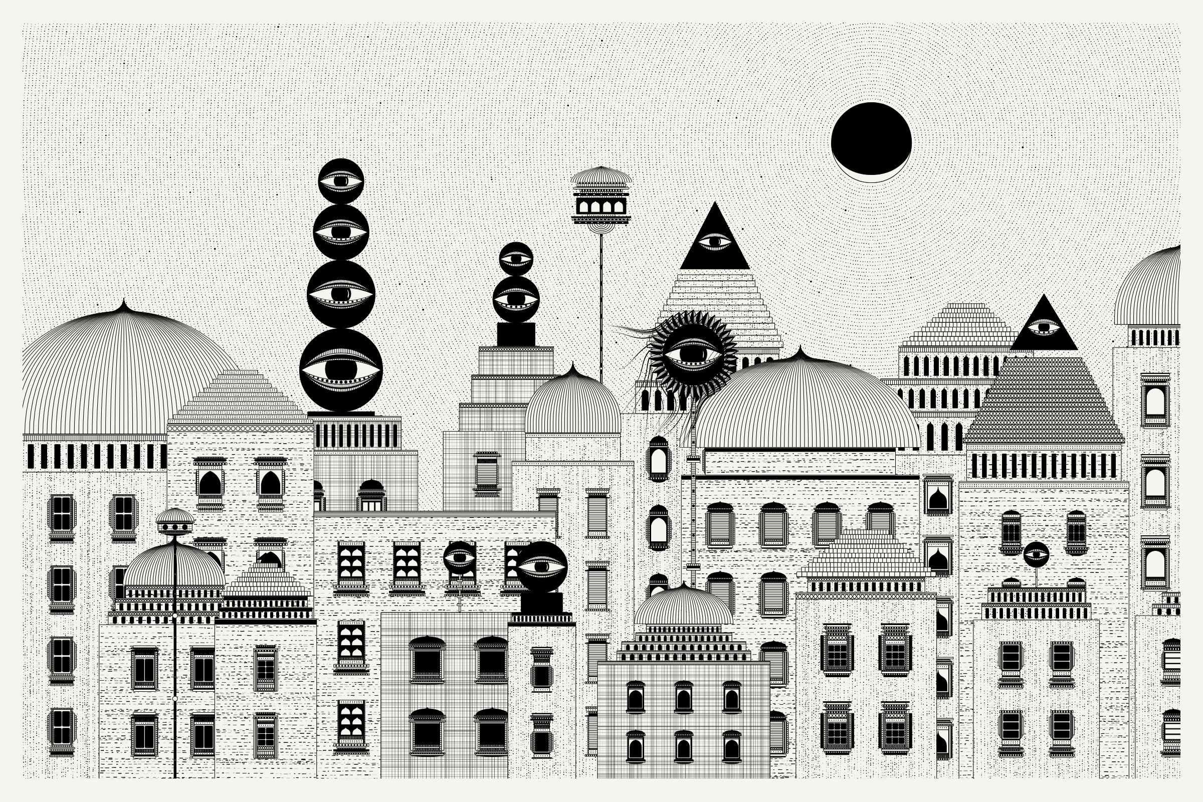 Art Blocks - Art Blocks v2 - Alan Ki Aankhen #462 - NFT # 333000462