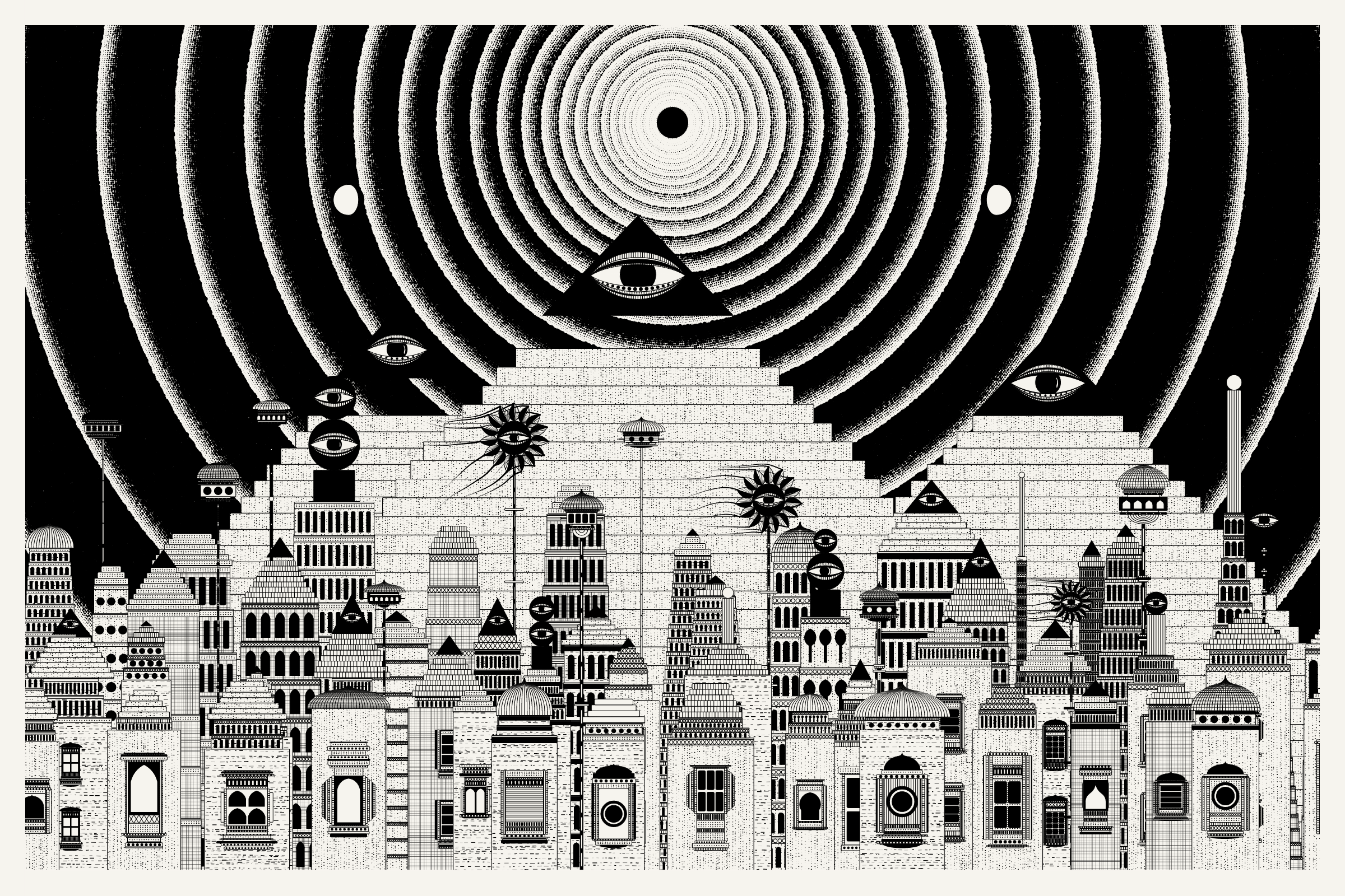 Art Blocks - Art Blocks v2 - Alan Ki Aankhen #467 - NFT # 333000467