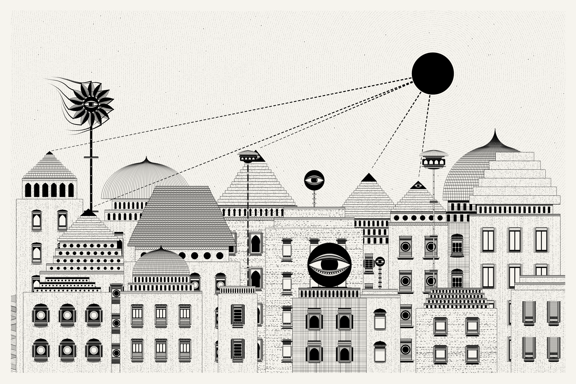 Art Blocks - Art Blocks v2 - Alan Ki Aankhen #470 - NFT # 333000470