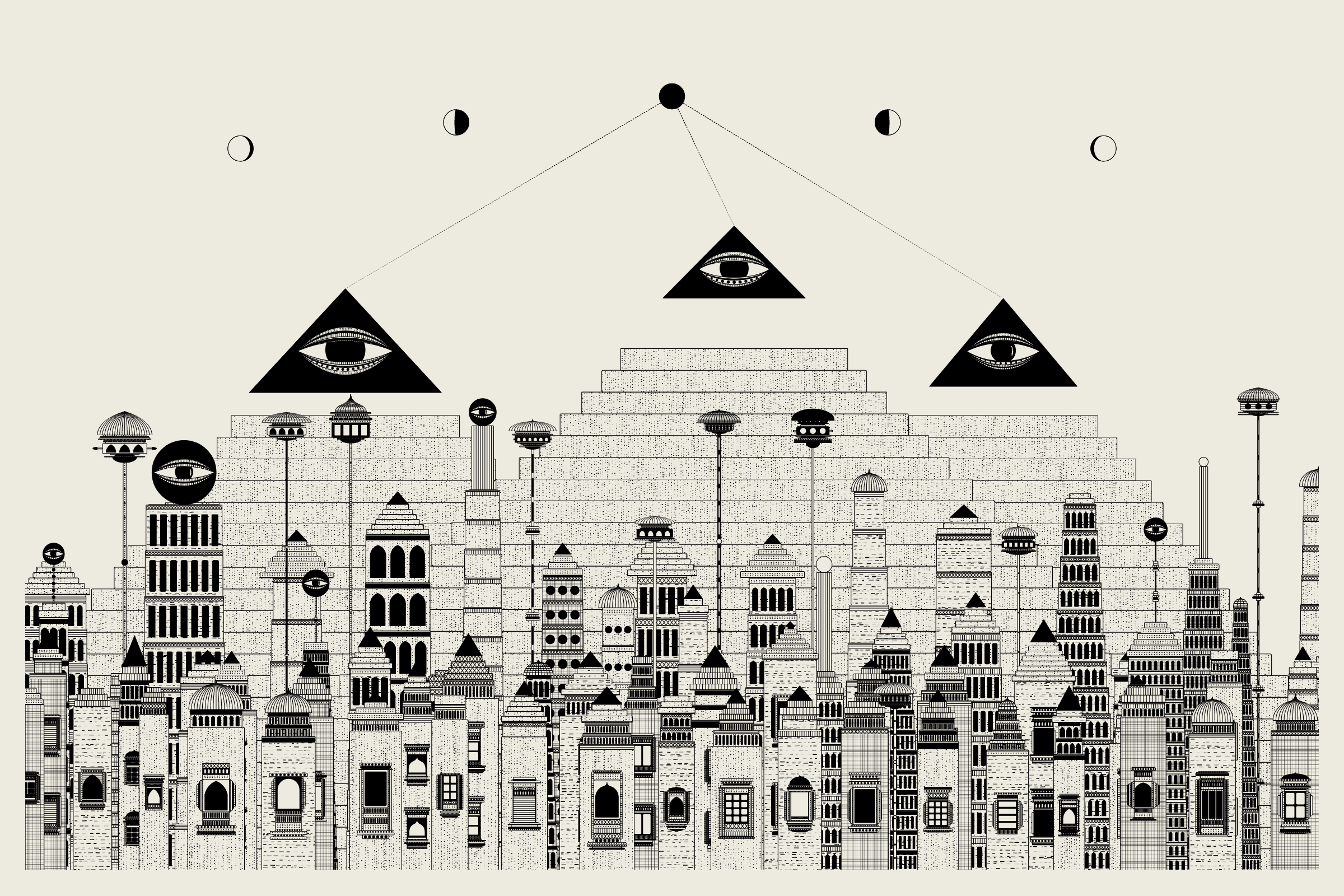 Art Blocks - Art Blocks v2 - Alan Ki Aankhen #474 - NFT # 333000474