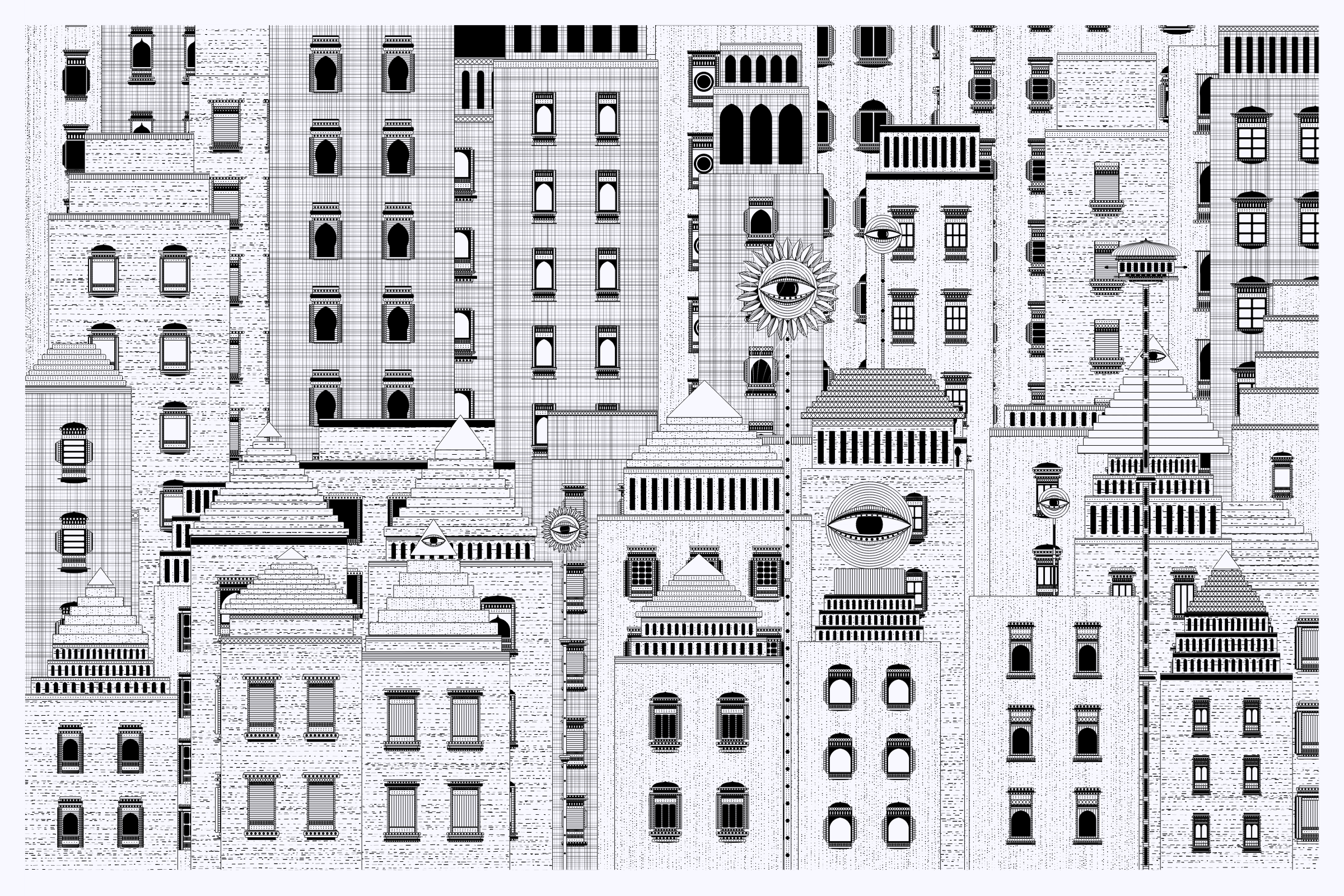 Art Blocks - Art Blocks v2 - Alan Ki Aankhen #476 - NFT # 333000476