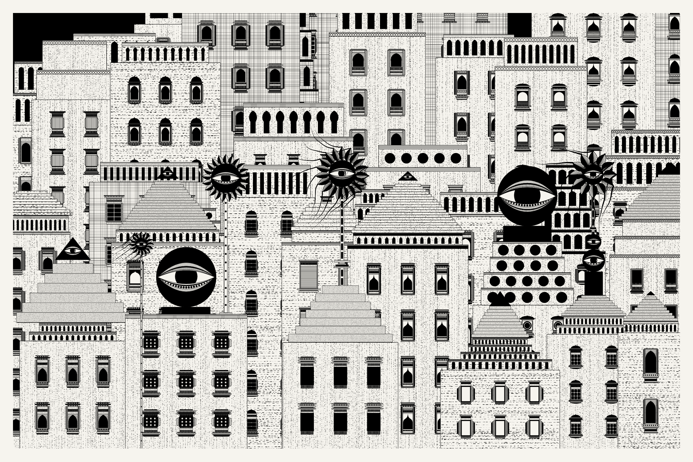 Art Blocks - Art Blocks v2 - Alan Ki Aankhen #480 - NFT # 333000480