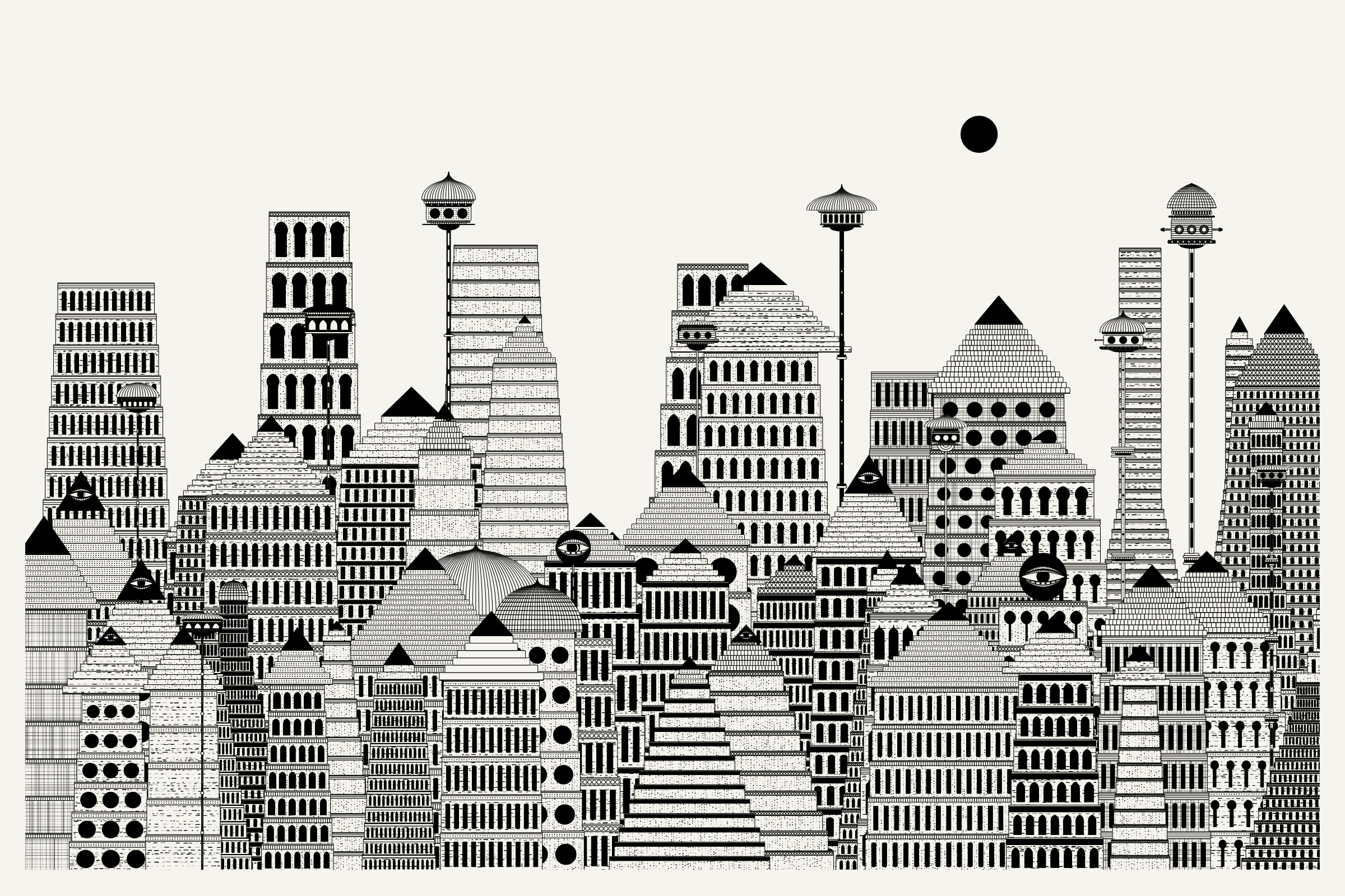 Art Blocks - Art Blocks v2 - Alan Ki Aankhen #483 - NFT # 333000483