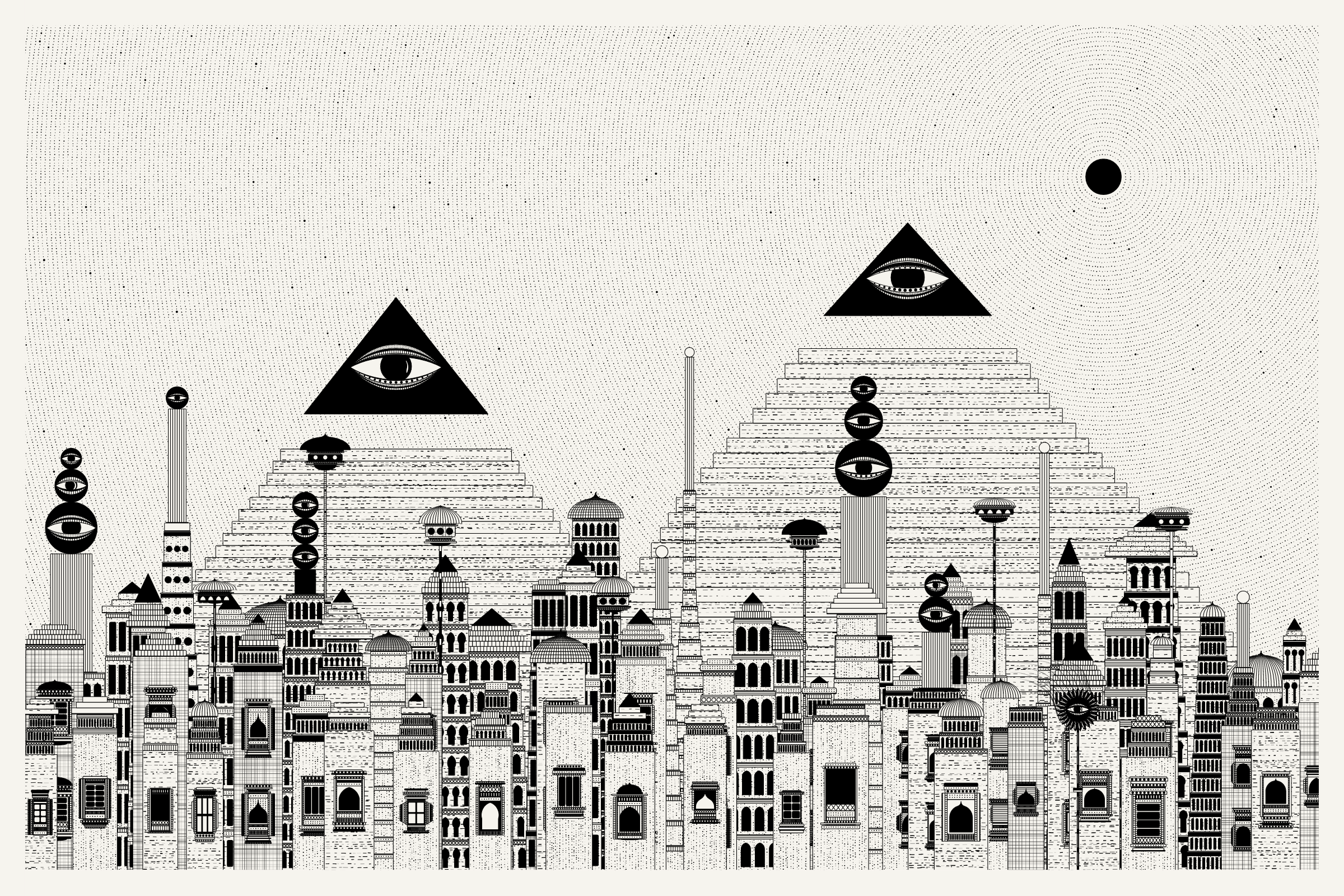 Art Blocks - Art Blocks v2 - Alan Ki Aankhen #491 - NFT # 333000491