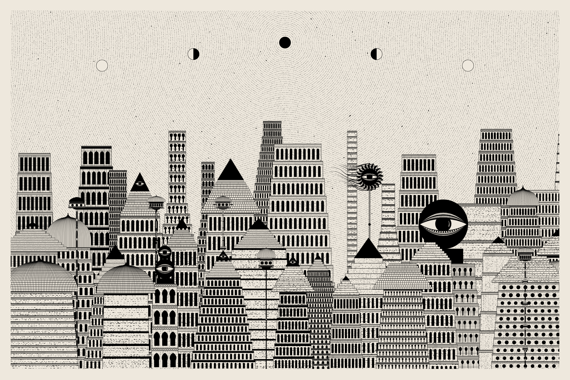 Art Blocks - Art Blocks v2 - Alan Ki Aankhen #493 - NFT # 333000493