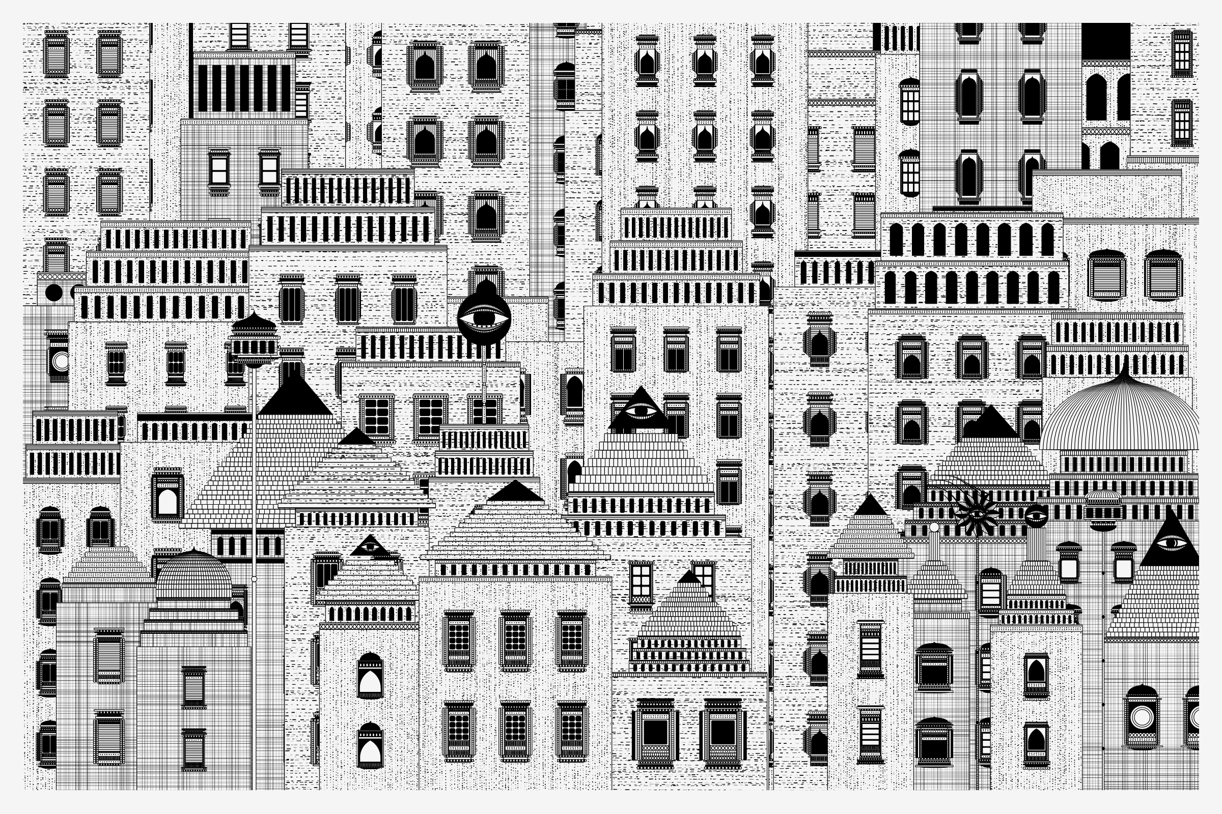 Art Blocks - Art Blocks v2 - Alan Ki Aankhen #498 - NFT # 333000498