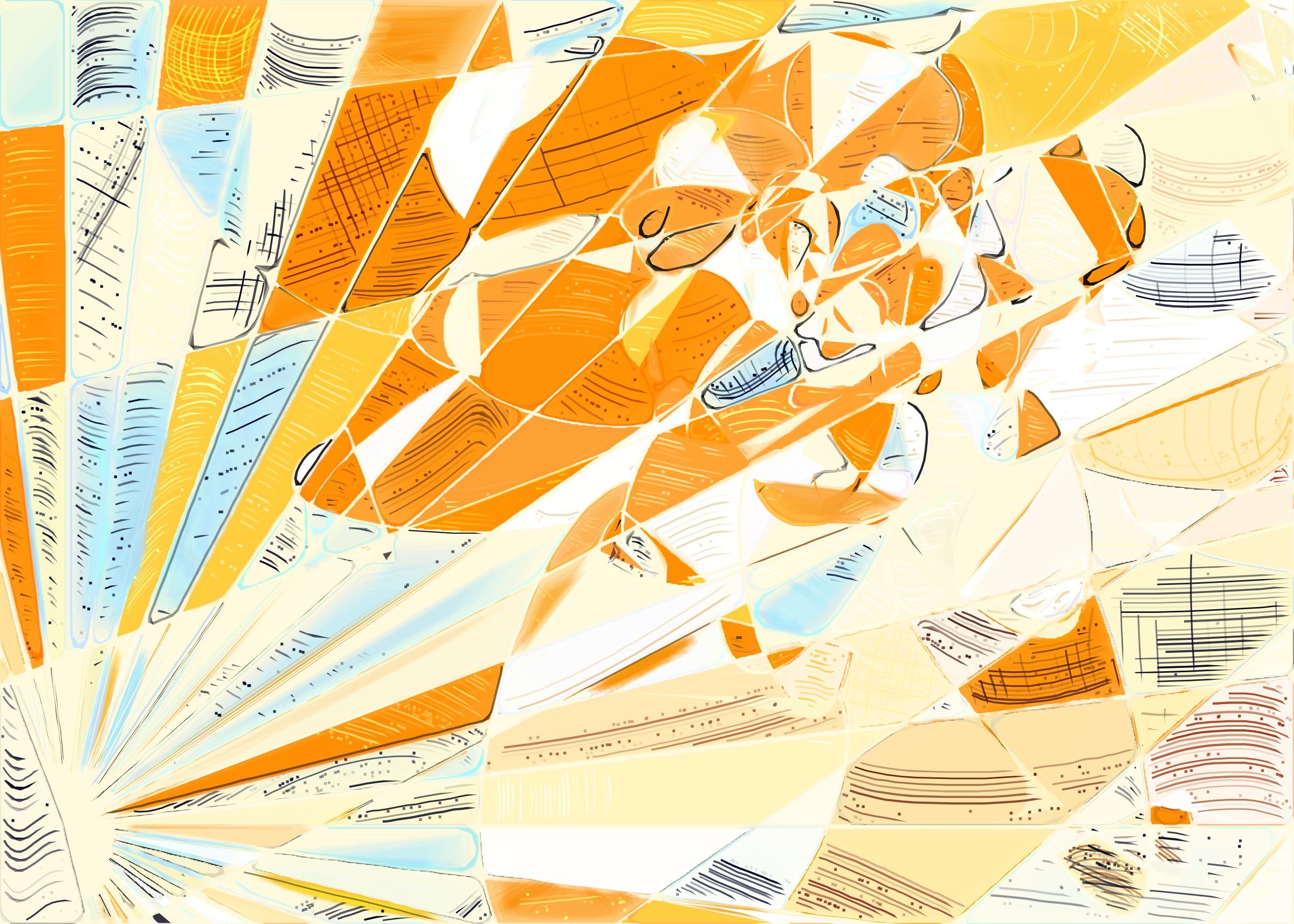 Art Blocks - Art Blocks v2 - Running Moon #10 - NFT # 334000010